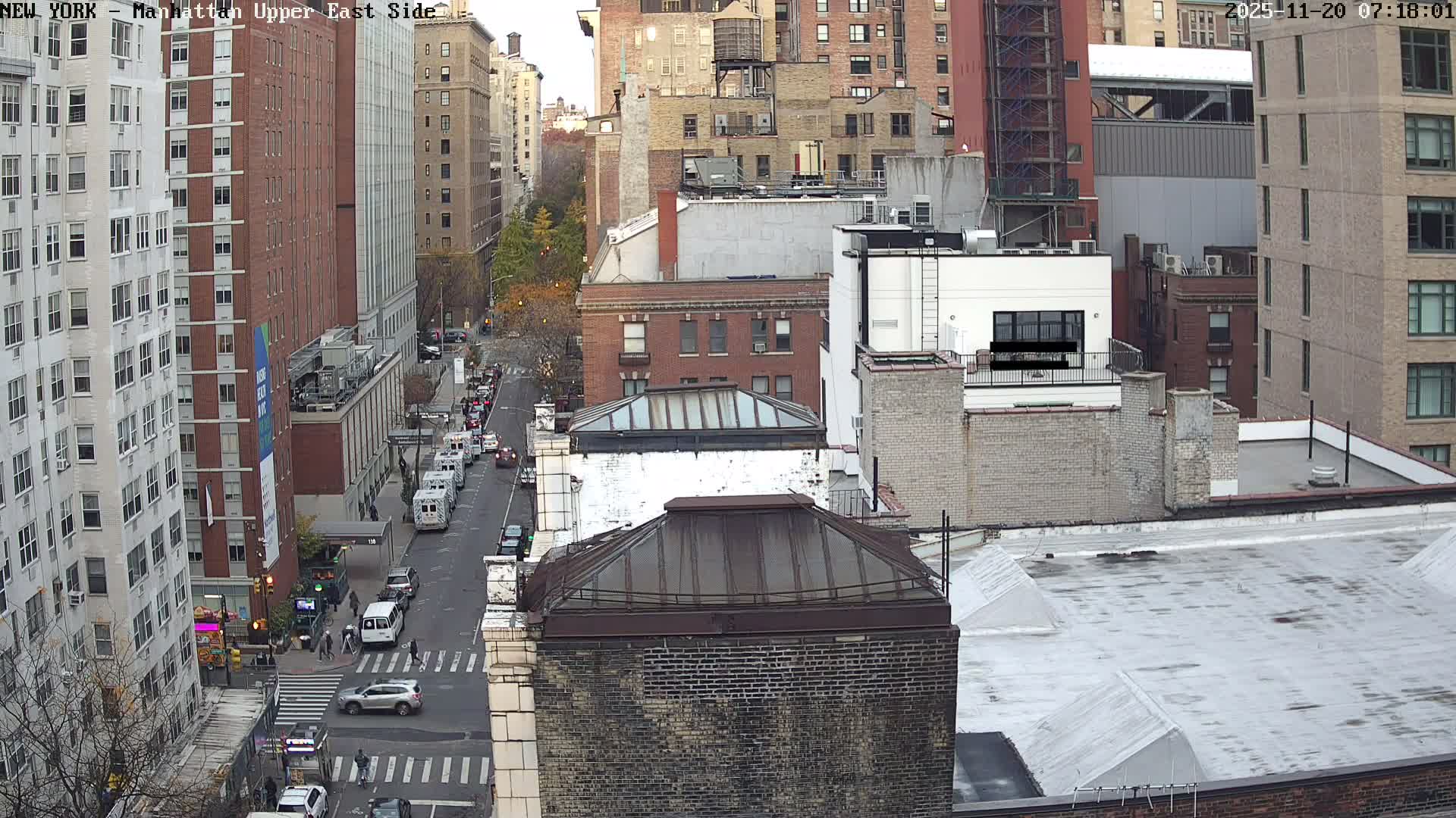Manhattan Upper East Side Live Cam - Manhattan, New York, USA