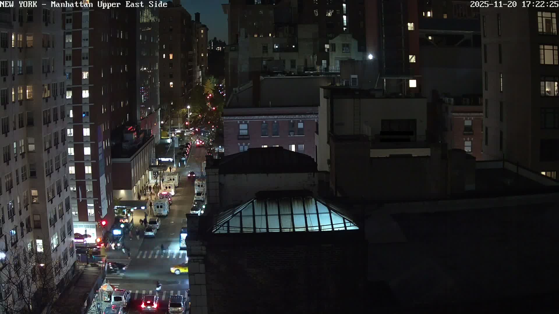 Manhattan Upper East Side Live Cam - Manhattan, New York, USA