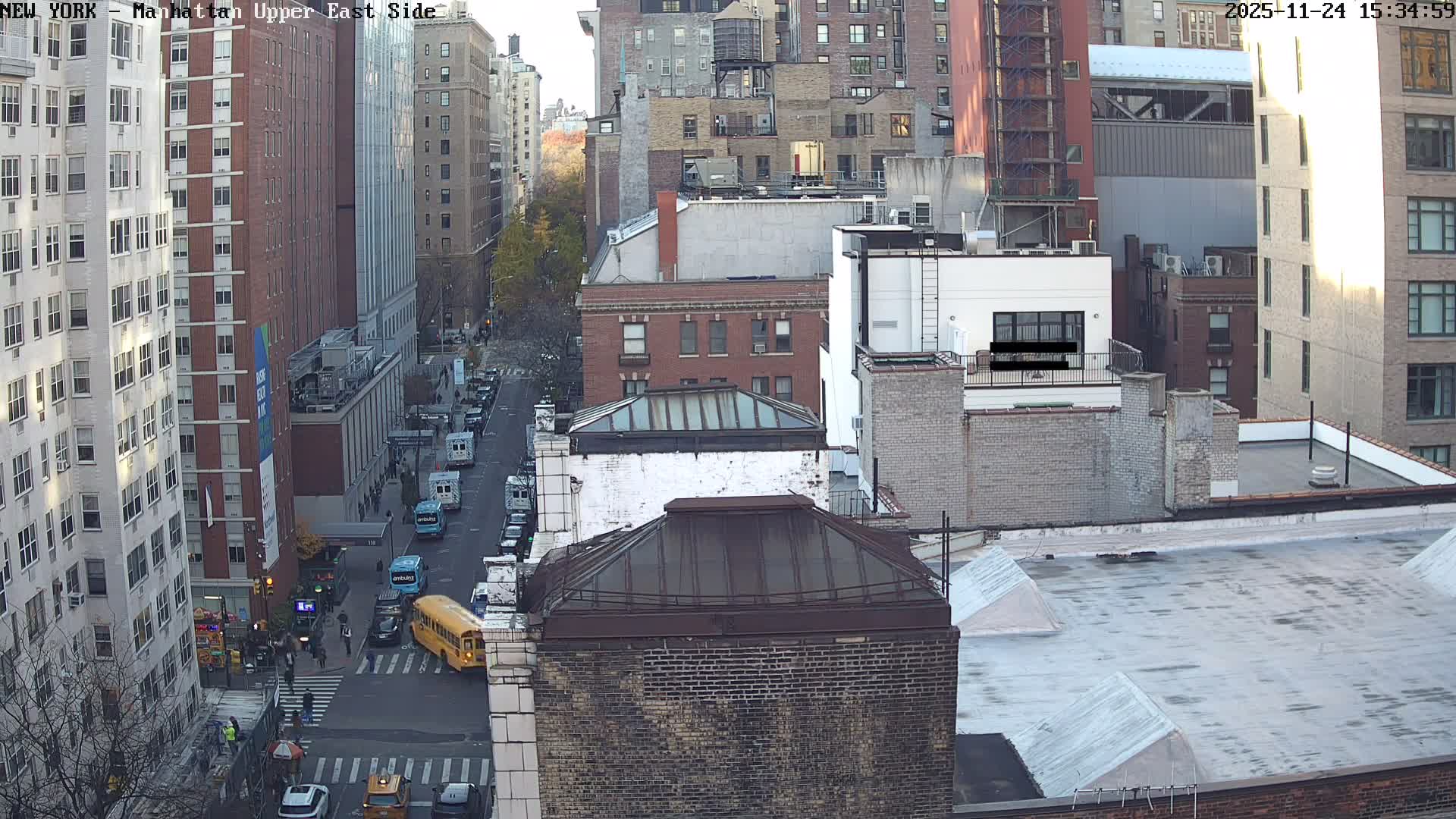 Manhattan Upper East Side Live Cam - Manhattan, New York, USA