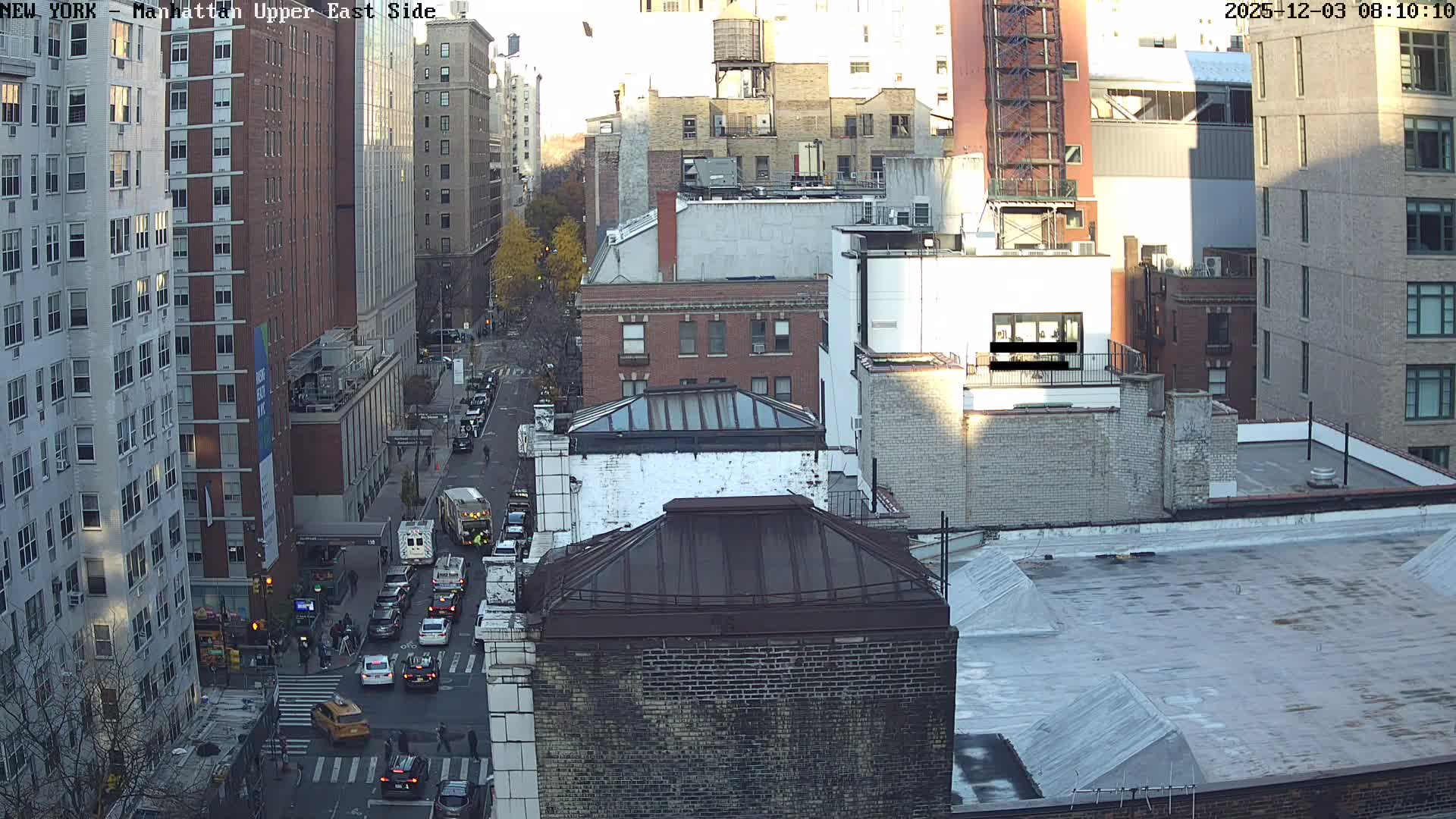 Manhattan Upper East Side Live Cam - Manhattan, New York, USA