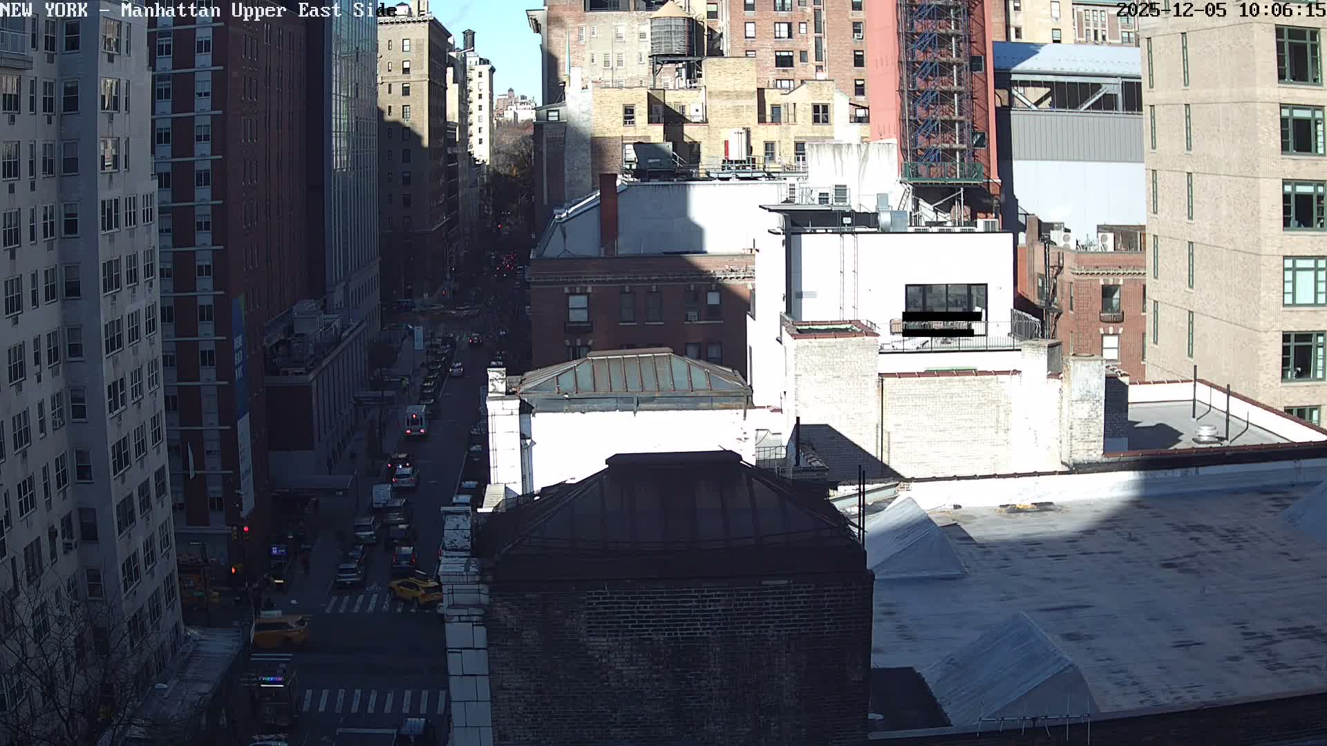 Manhattan Upper East Side Live Cam - Manhattan, New York, USA