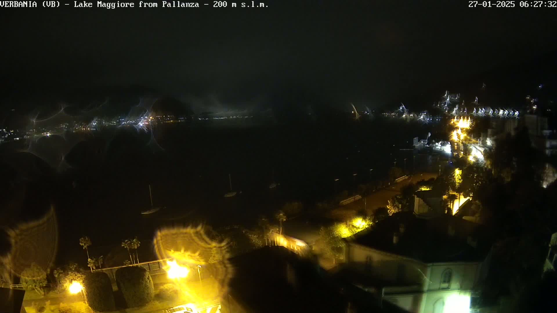 Verbania, Maggiore Lake Live Cam - Verbano-Cusio-Ossola, Piedmont, Italy