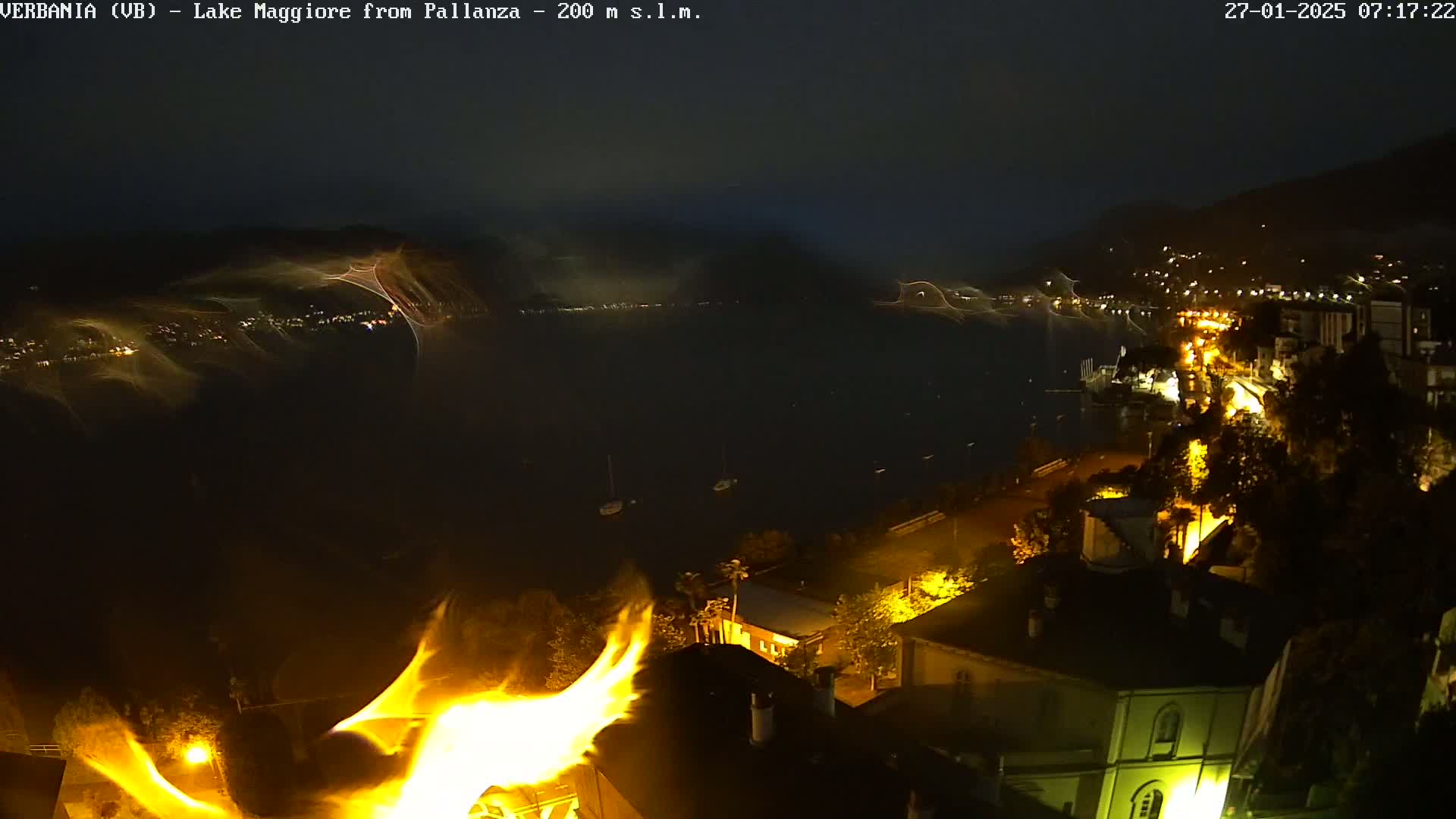 Verbania, Maggiore Lake Live Cam - Verbano-Cusio-Ossola, Piedmont, Italy