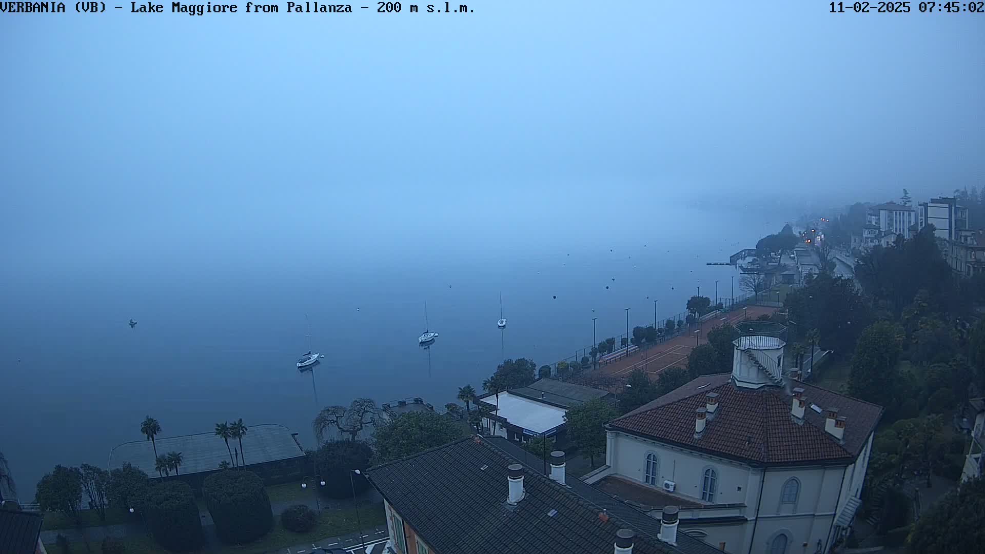 Verbania, Maggiore Lake Live Cam - Verbano-Cusio-Ossola, Piedmont, Italy