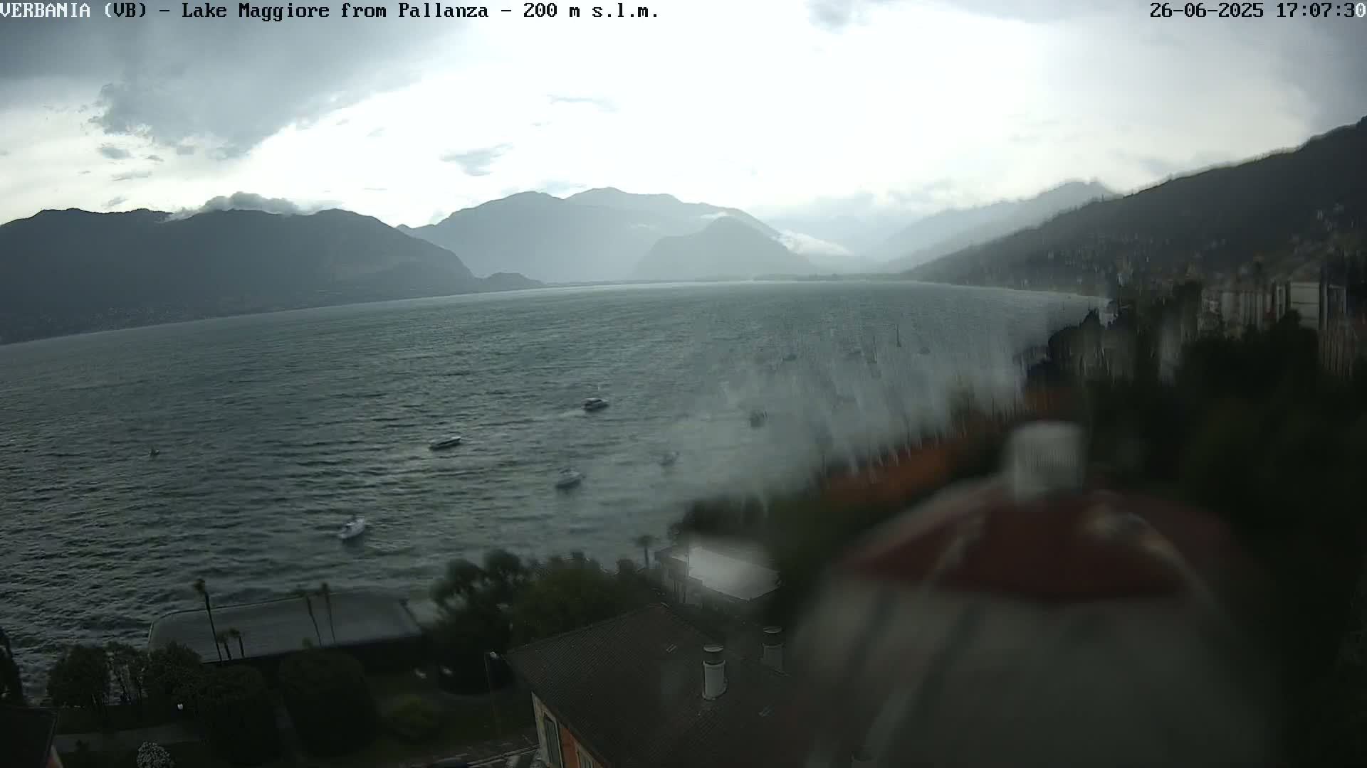 Verbania, Maggiore Lake Live Cam - Verbano-Cusio-Ossola, Piedmont, Italy