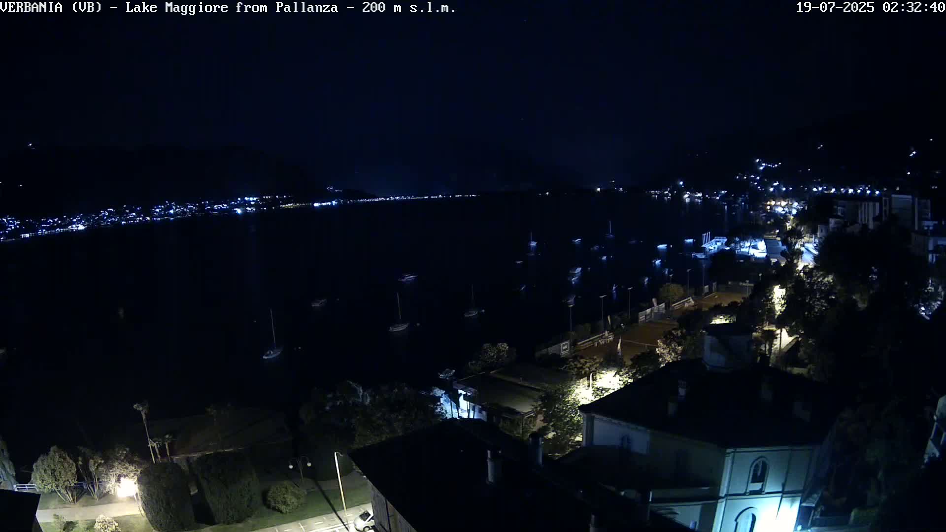 Verbania, Maggiore Lake Live Cam - Verbano-Cusio-Ossola, Piedmont, Italy