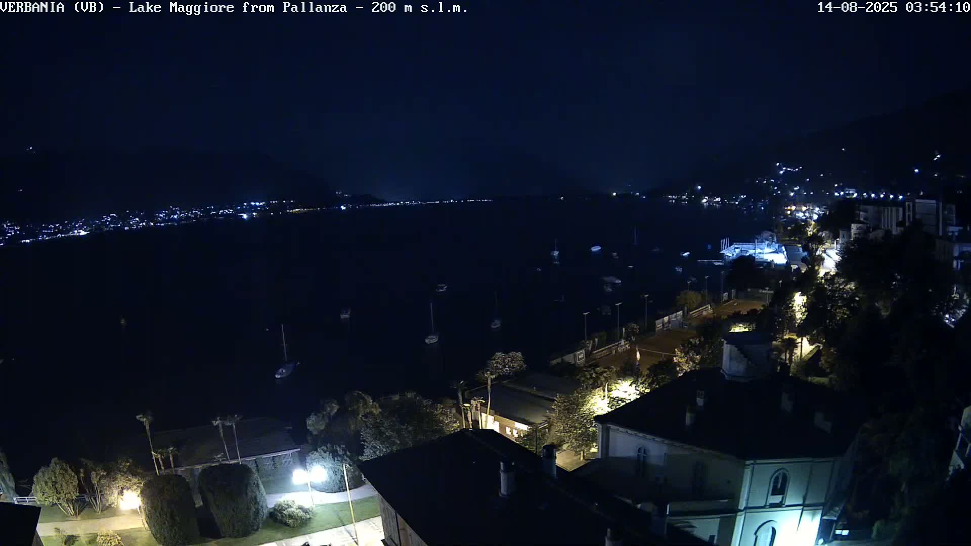 Verbania, Maggiore Lake Live Cam - Verbano-Cusio-Ossola, Piedmont, Italy
