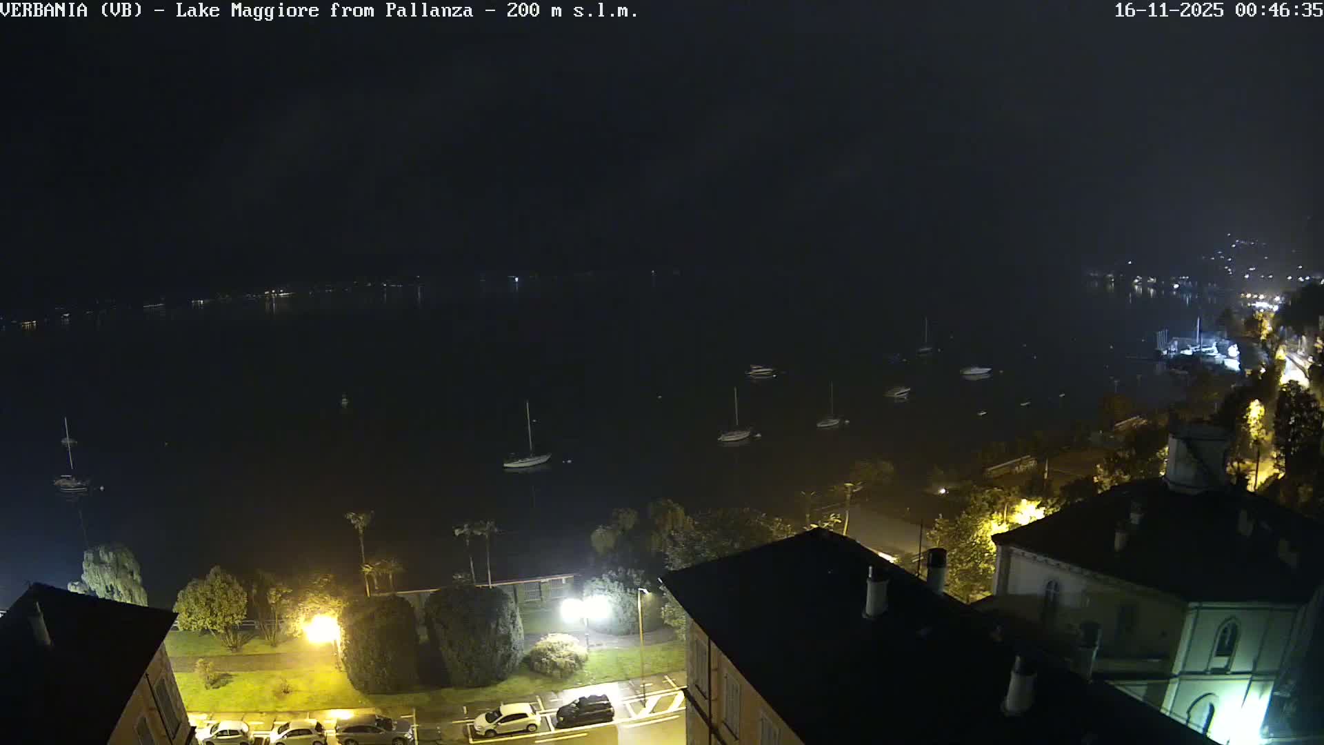 Verbania, Maggiore Lake Live Cam - Verbano-Cusio-Ossola, Piedmont, Italy