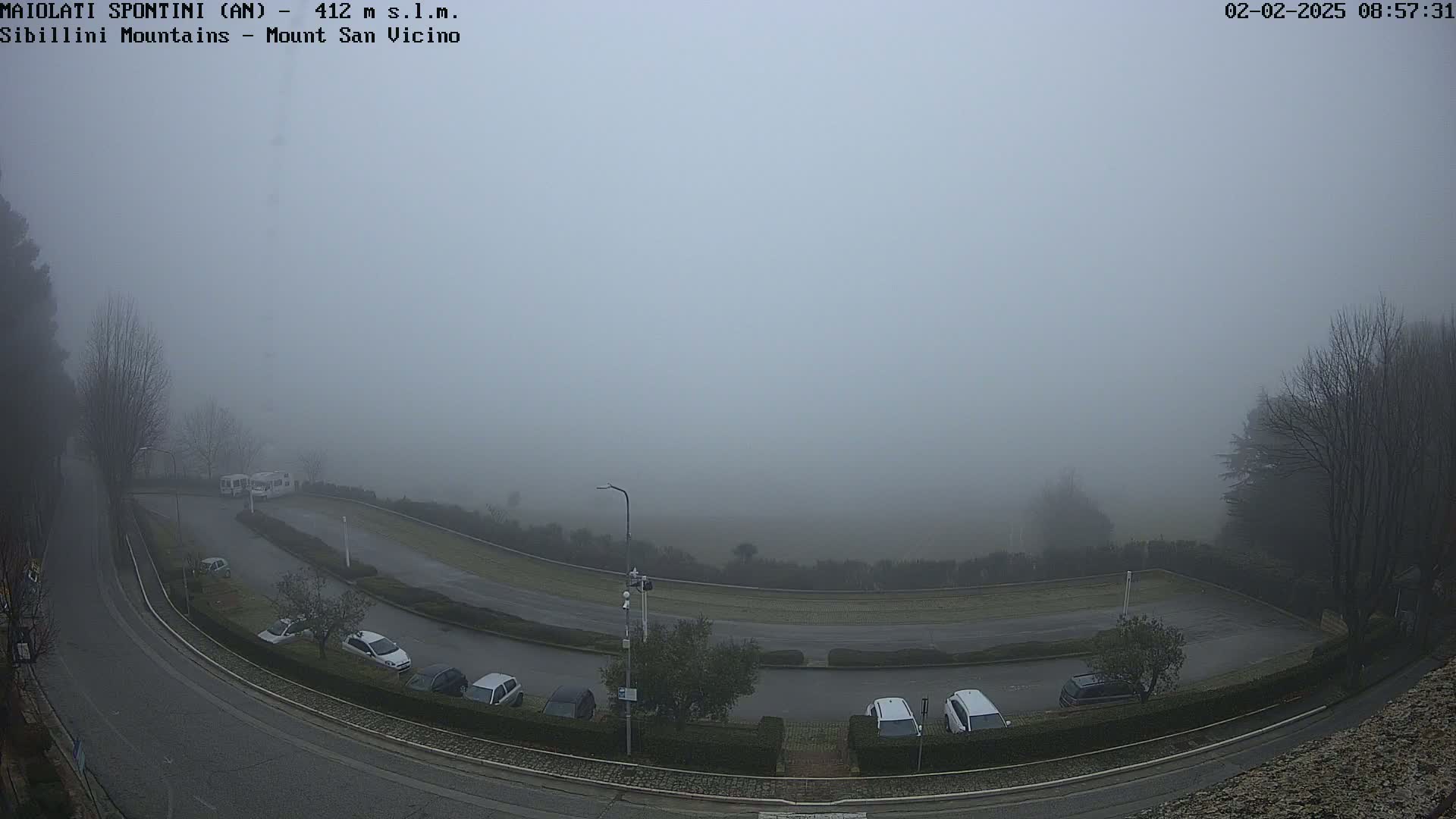 Mount Sibillini & San Vicino Live Cam - Maiolati Spontini, Marche, Italy