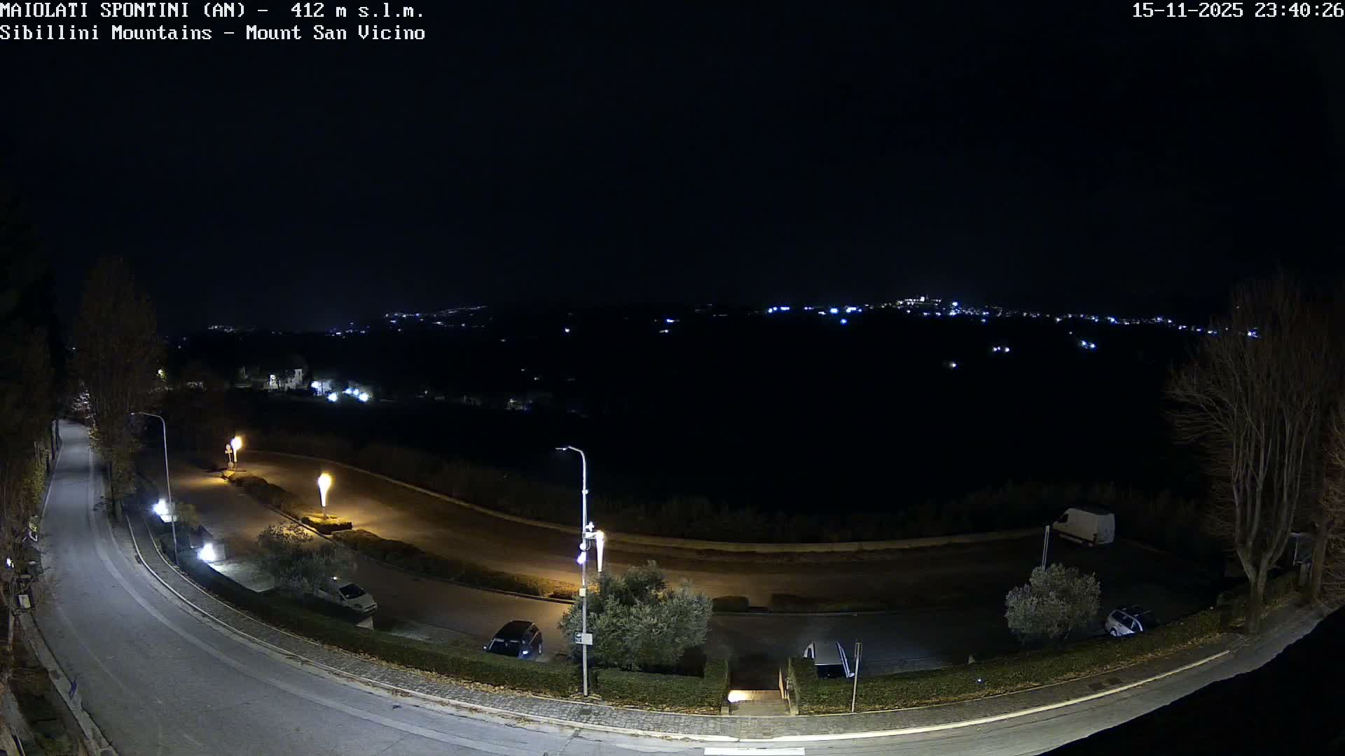 Mount Sibillini & San Vicino Live Cam - Maiolati Spontini, Marche, Italy