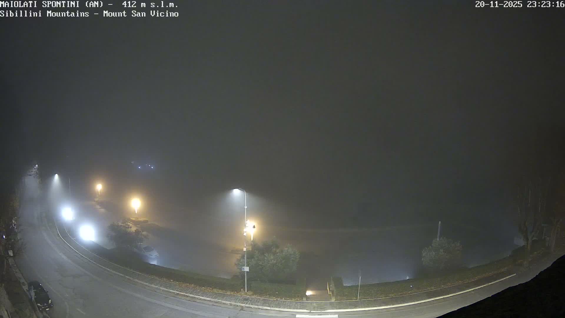 Mount Sibillini & San Vicino Live Cam - Maiolati Spontini, Marche, Italy