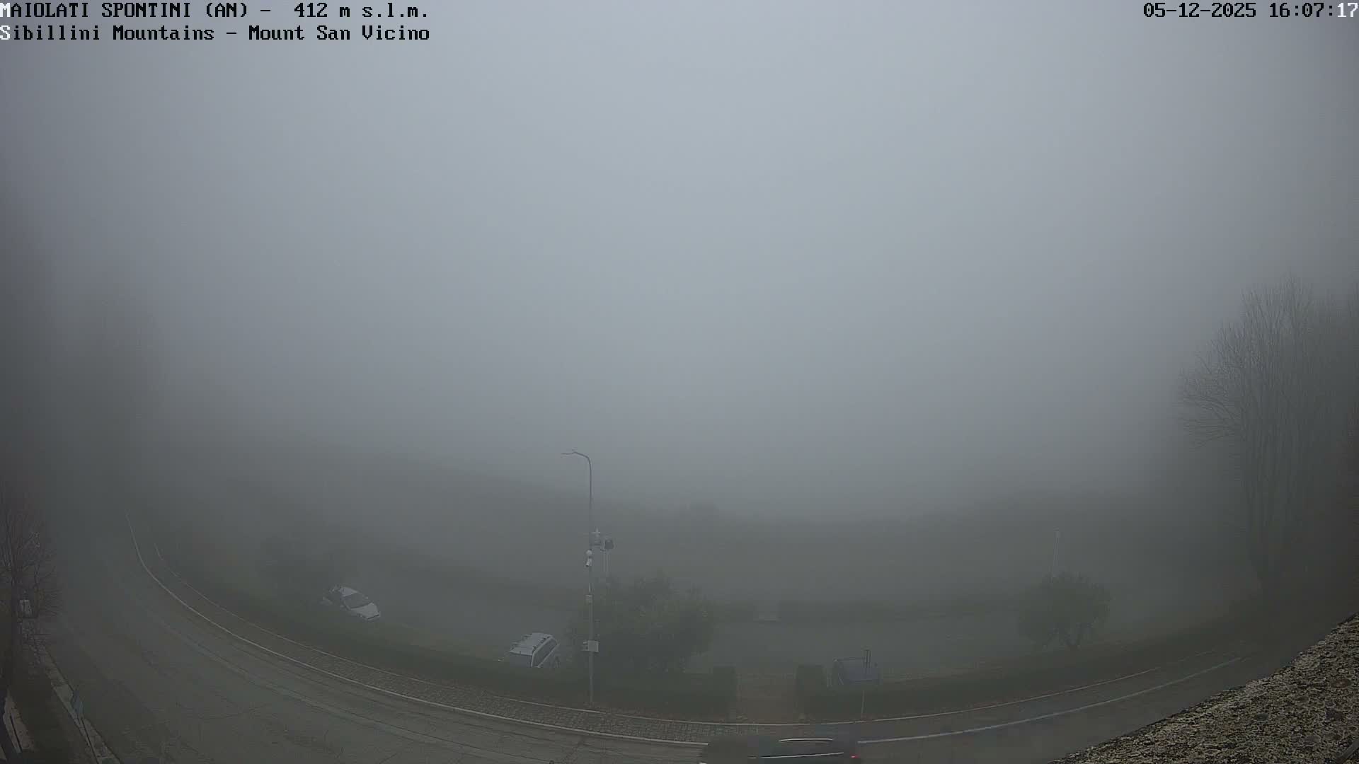 Mount Sibillini & San Vicino Live Cam - Maiolati Spontini, Marche, Italy