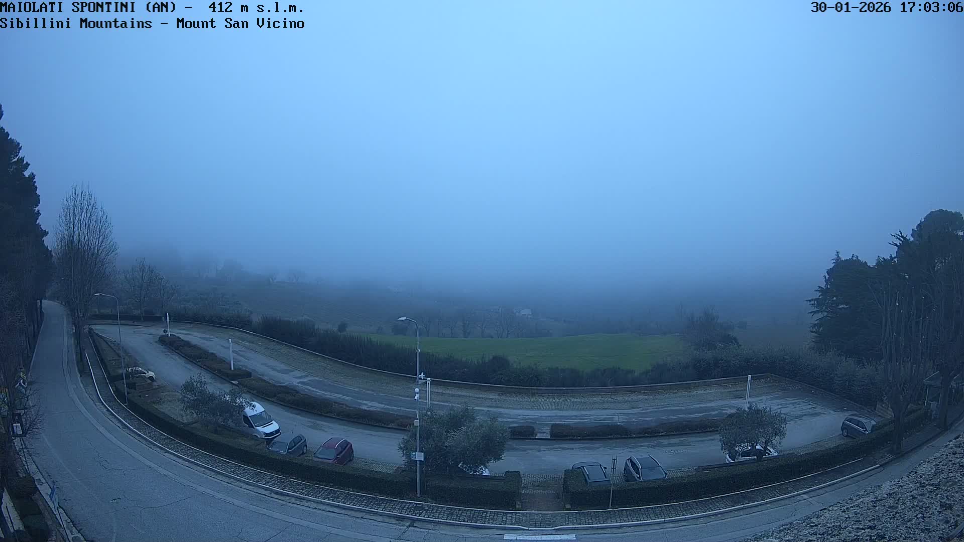 Mount Sibillini & San Vicino Live Cam - Maiolati Spontini, Marche, Italy