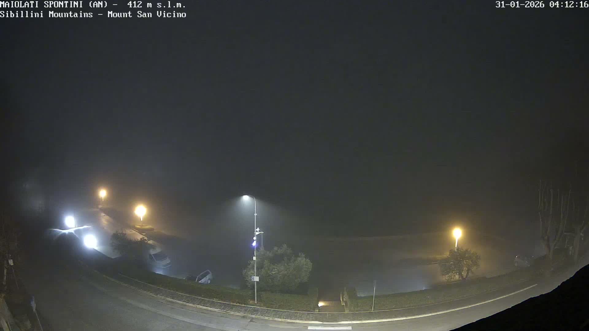 Mount Sibillini & San Vicino Live Cam - Maiolati Spontini, Marche, Italy