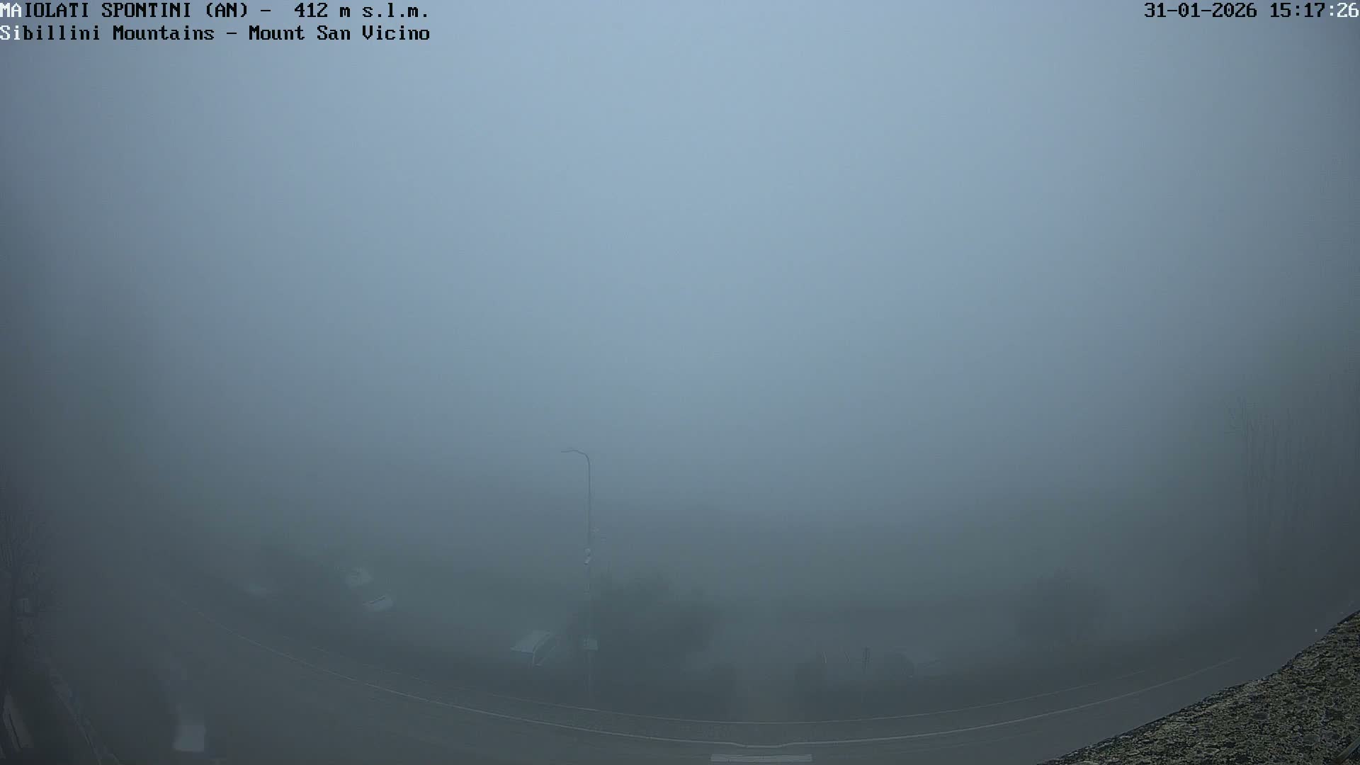 Mount Sibillini & San Vicino Live Cam - Maiolati Spontini, Marche, Italy