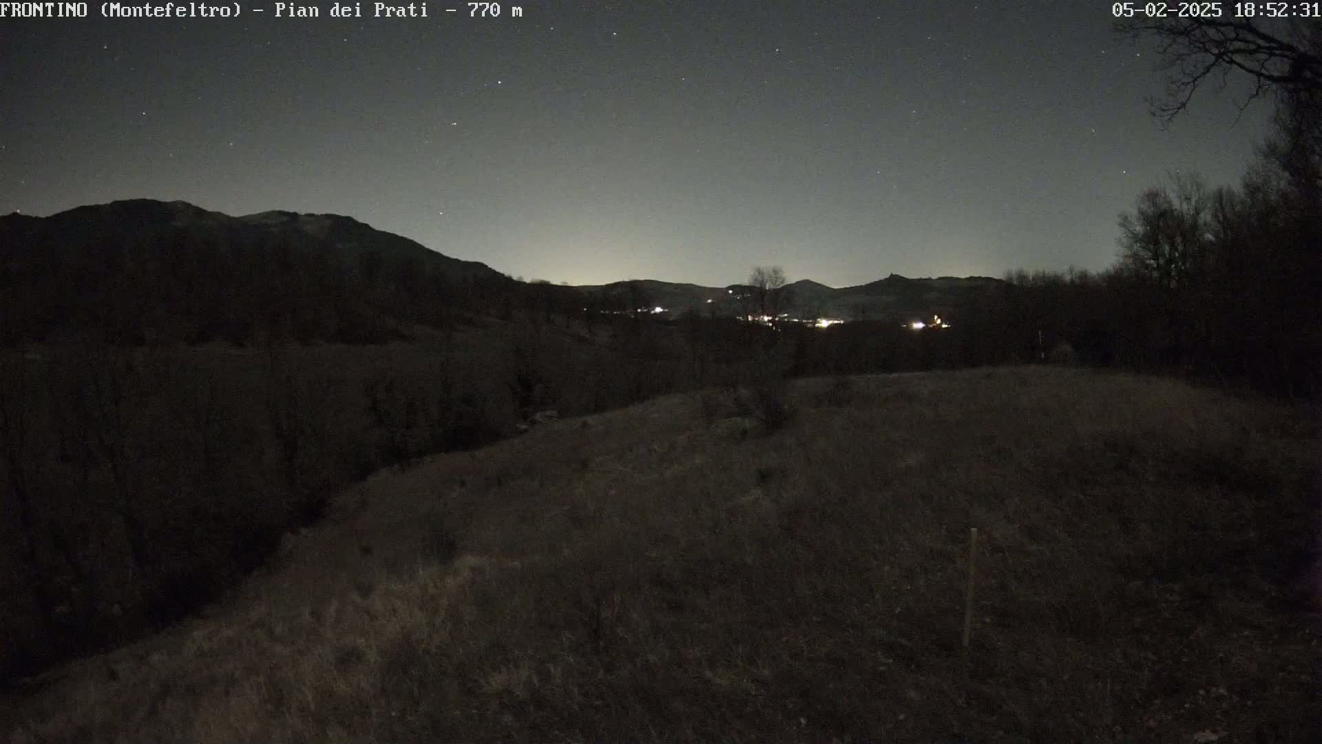 Pian dei Prati, Mount Carpegna Live Cam - Carpegna, Marche, Italy