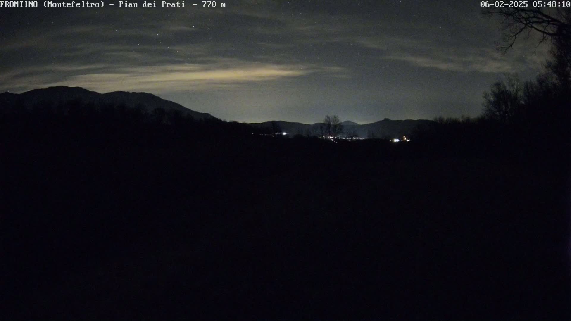 Pian dei Prati, Mount Carpegna Live Cam - Carpegna, Marche, Italy