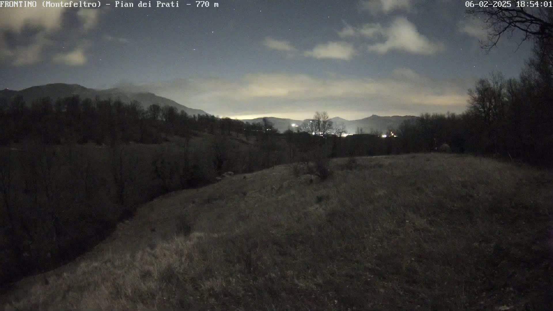 Pian dei Prati, Mount Carpegna Live Cam - Carpegna, Marche, Italy