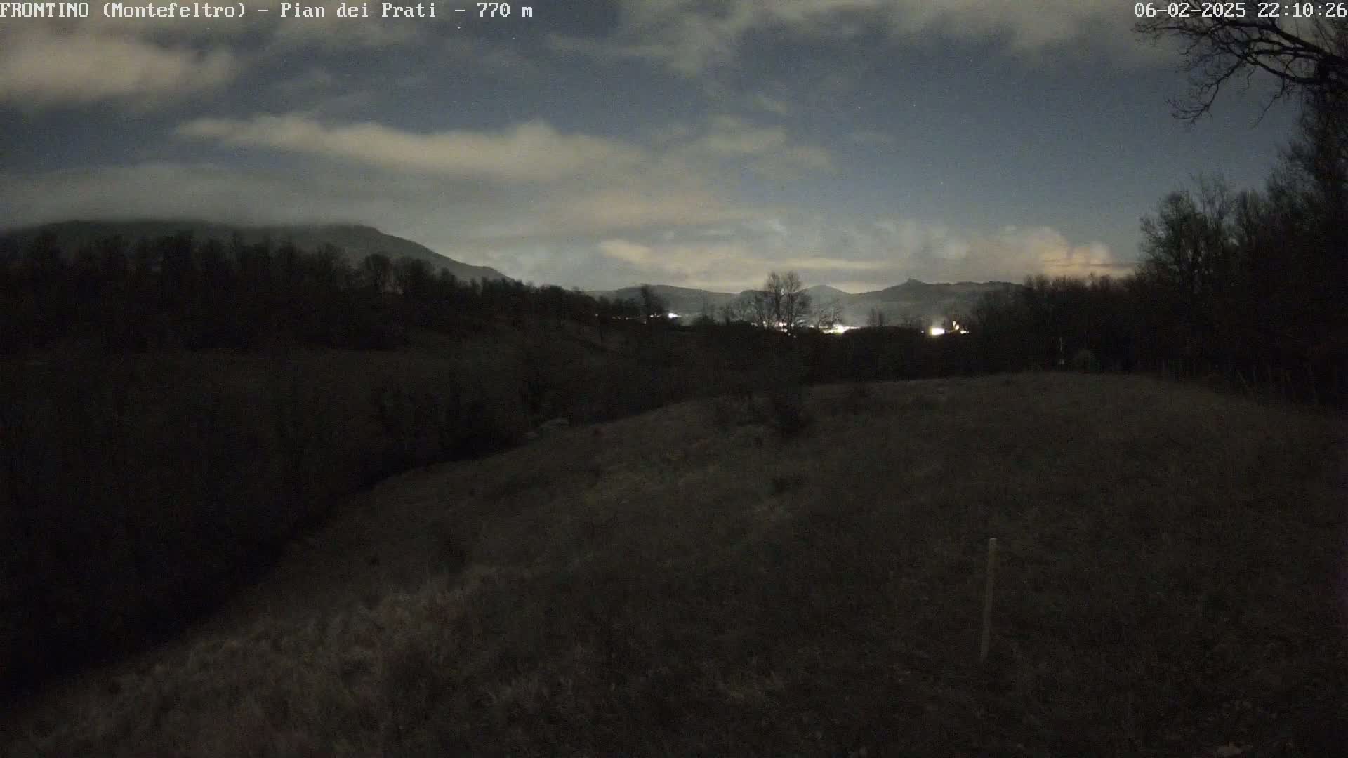 Pian dei Prati, Mount Carpegna Live Cam - Carpegna, Marche, Italy