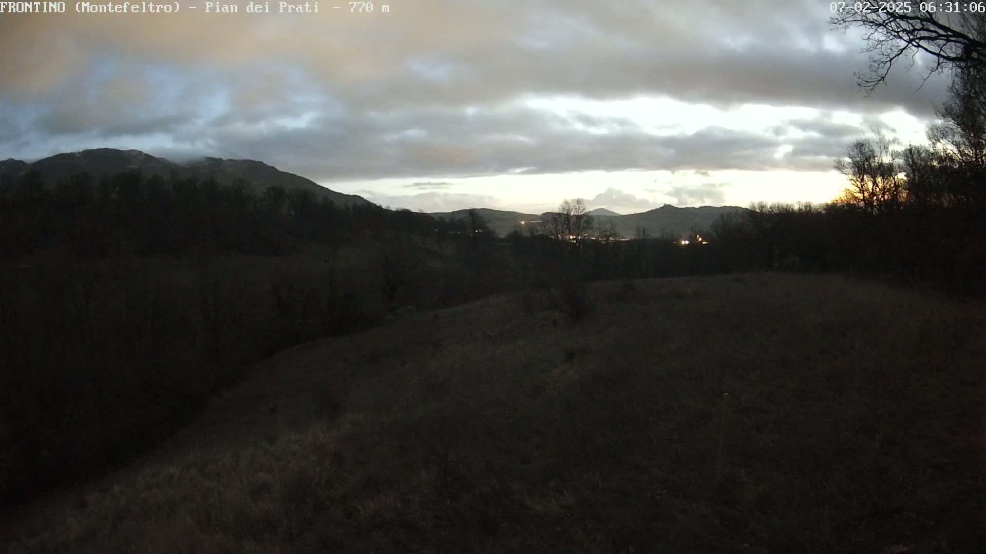 Pian dei Prati, Mount Carpegna Live Cam - Carpegna, Marche, Italy