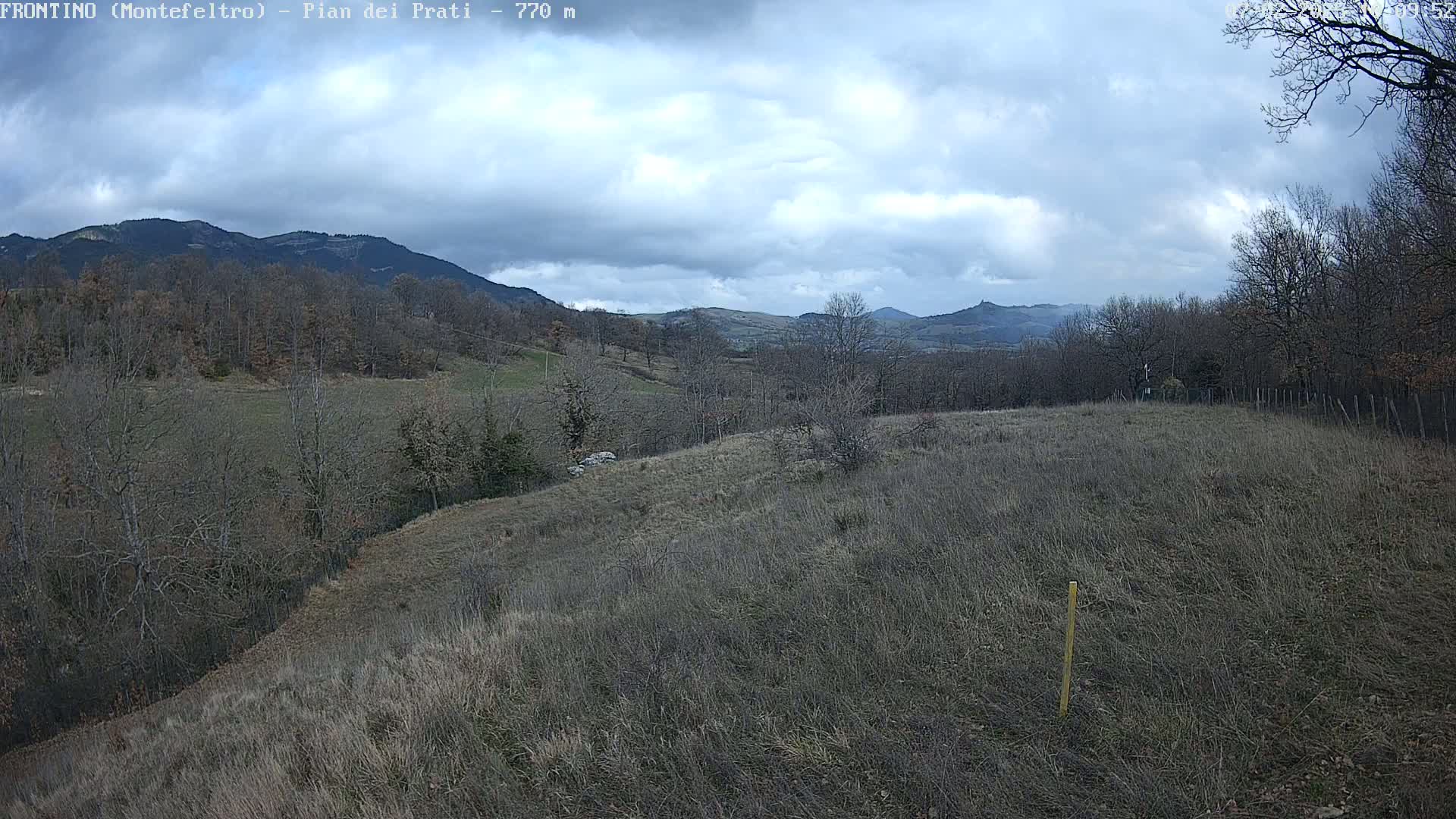 Pian dei Prati, Mount Carpegna Live Cam - Carpegna, Marche, Italy