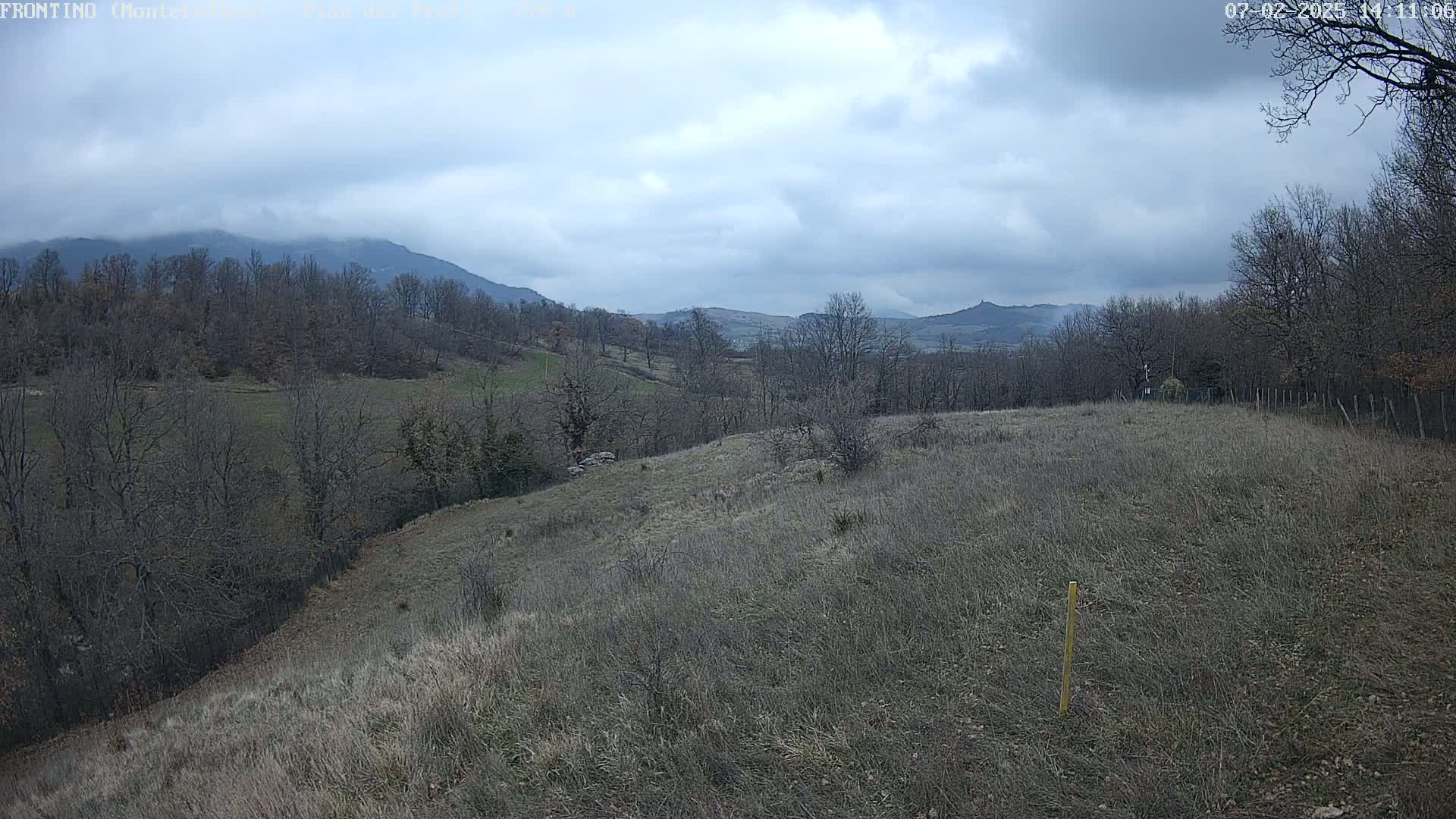 Pian dei Prati, Mount Carpegna Live Cam - Carpegna, Marche, Italy