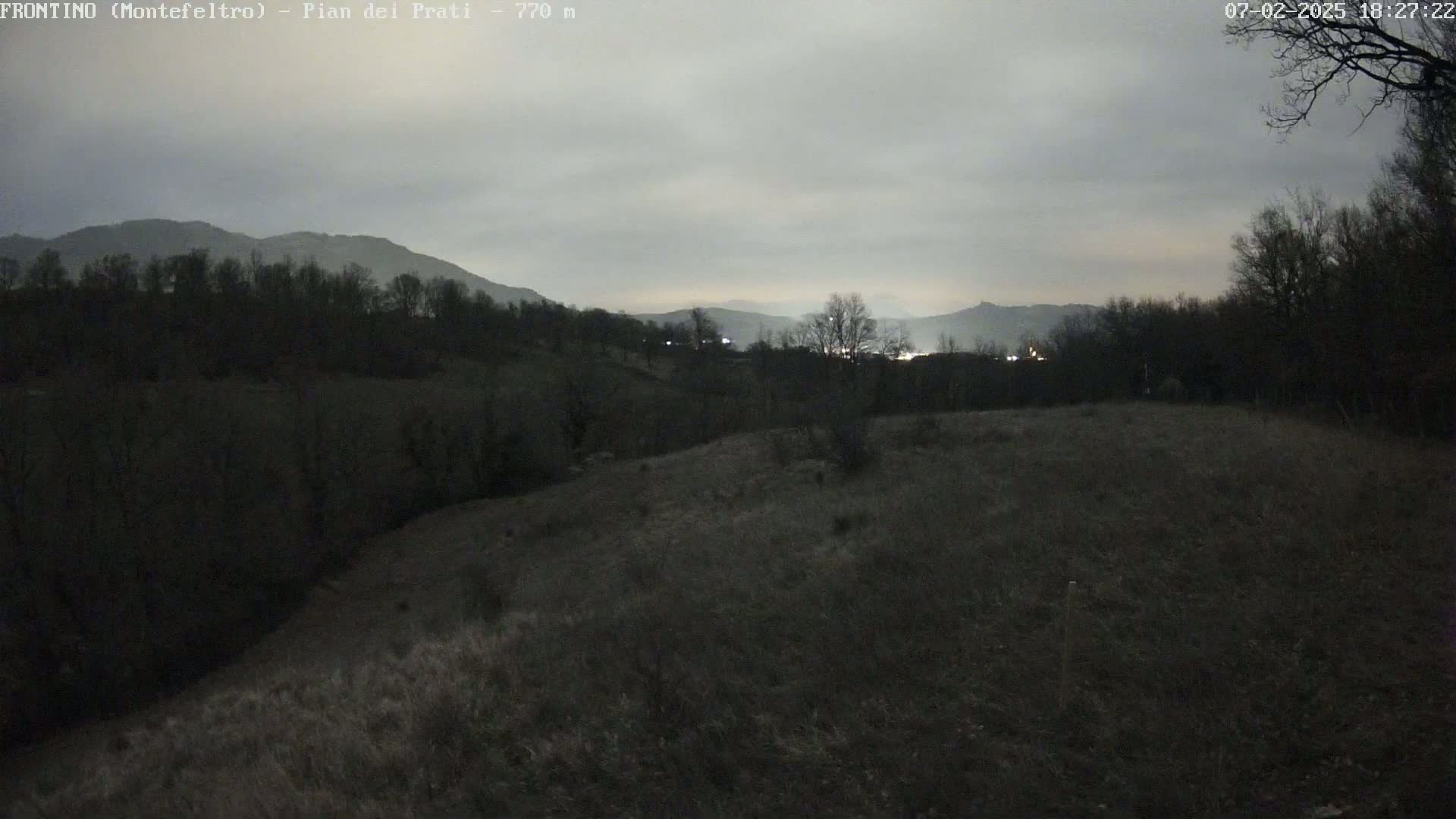 Pian dei Prati, Mount Carpegna Live Cam - Carpegna, Marche, Italy