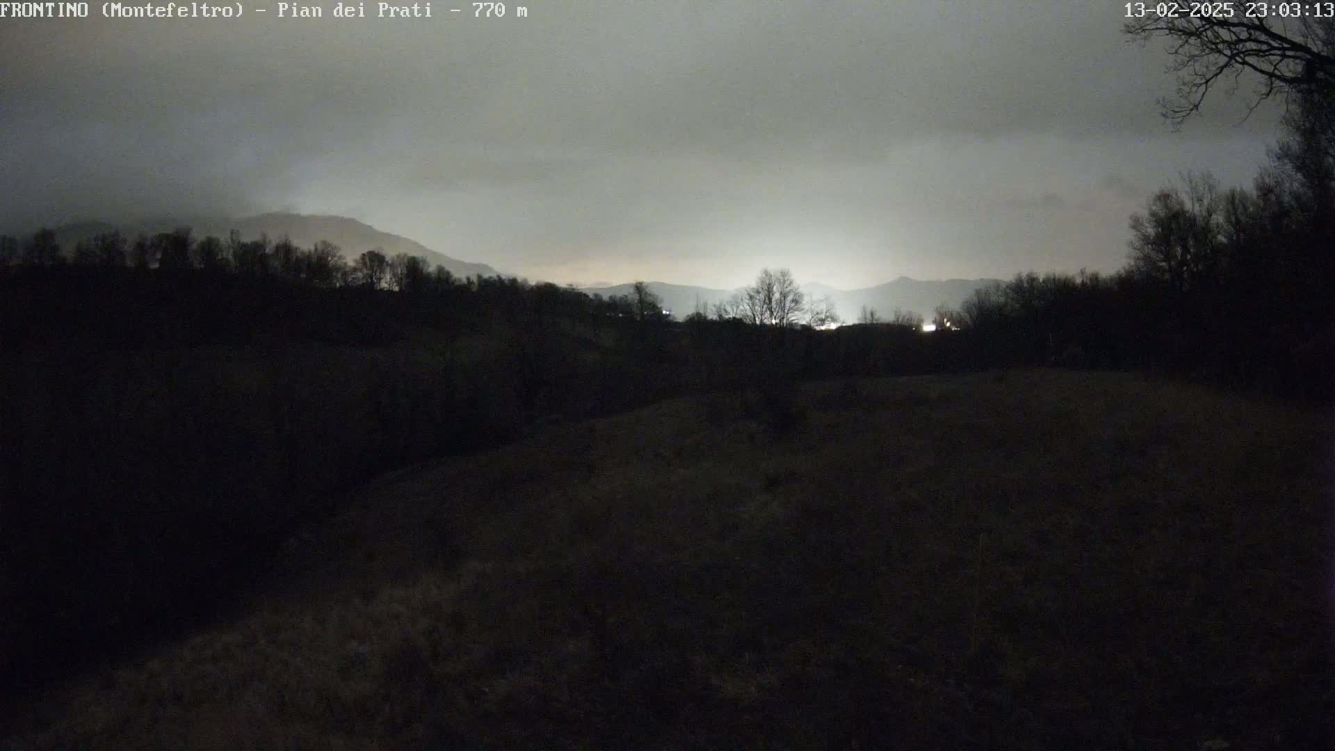 Pian dei Prati, Mount Carpegna Live Cam - Carpegna, Marche, Italy