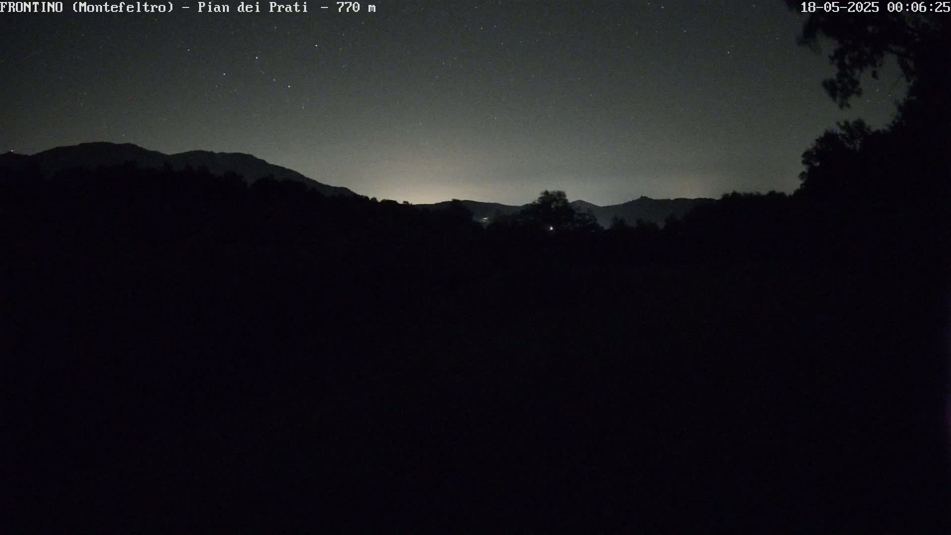 Pian dei Prati, Mount Carpegna Live Cam - Carpegna, Marche, Italy