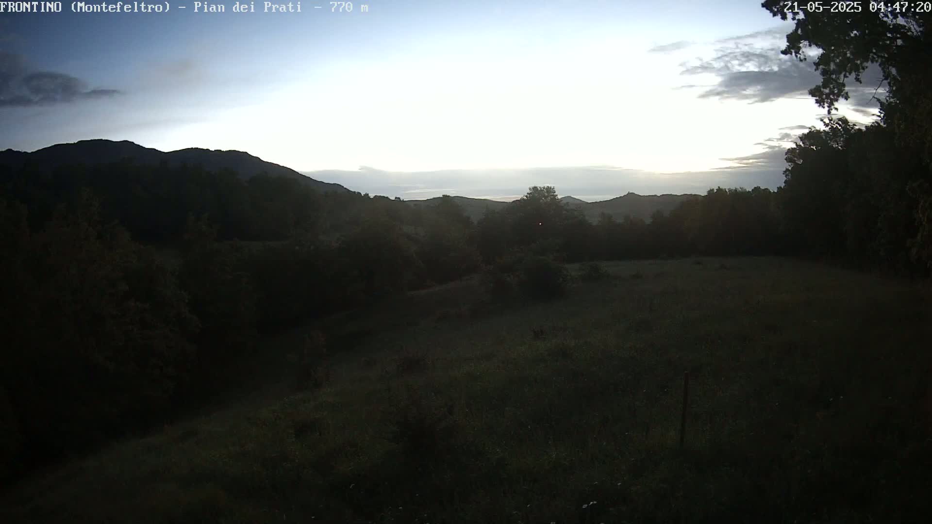 Pian dei Prati, Mount Carpegna Live Cam - Carpegna, Marche, Italy