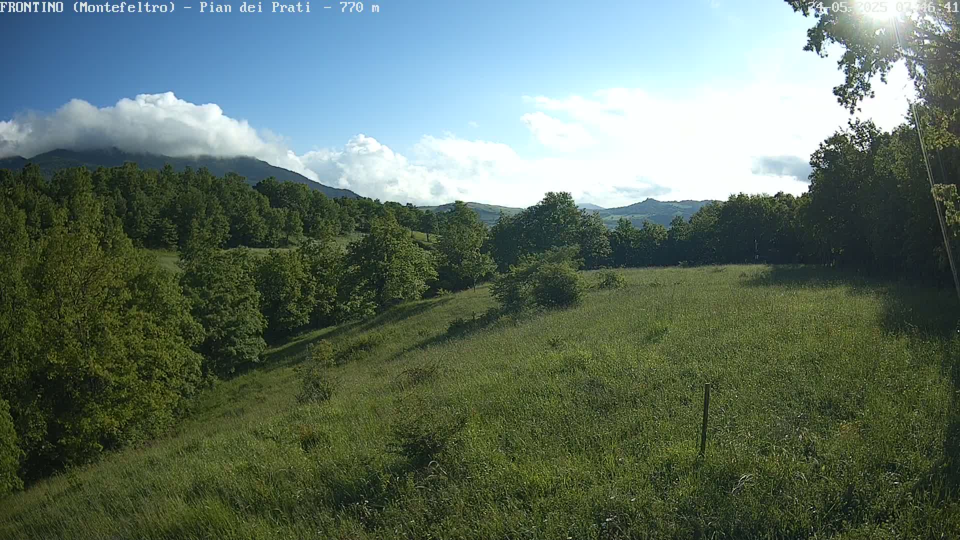 Pian dei Prati, Mount Carpegna Live Cam - Carpegna, Marche, Italy