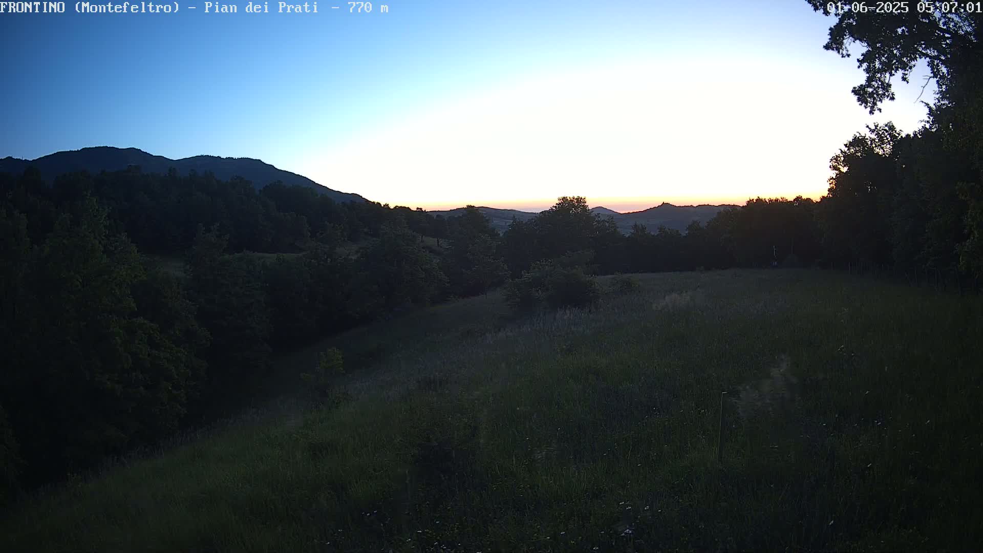 Pian dei Prati, Mount Carpegna Live Cam - Carpegna, Marche, Italy