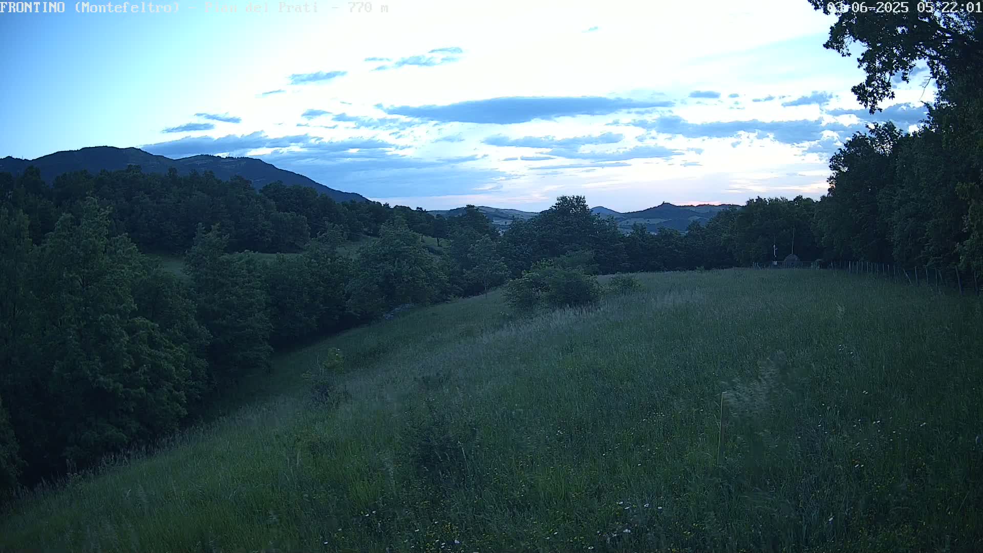 Pian dei Prati, Mount Carpegna Live Cam - Carpegna, Marche, Italy