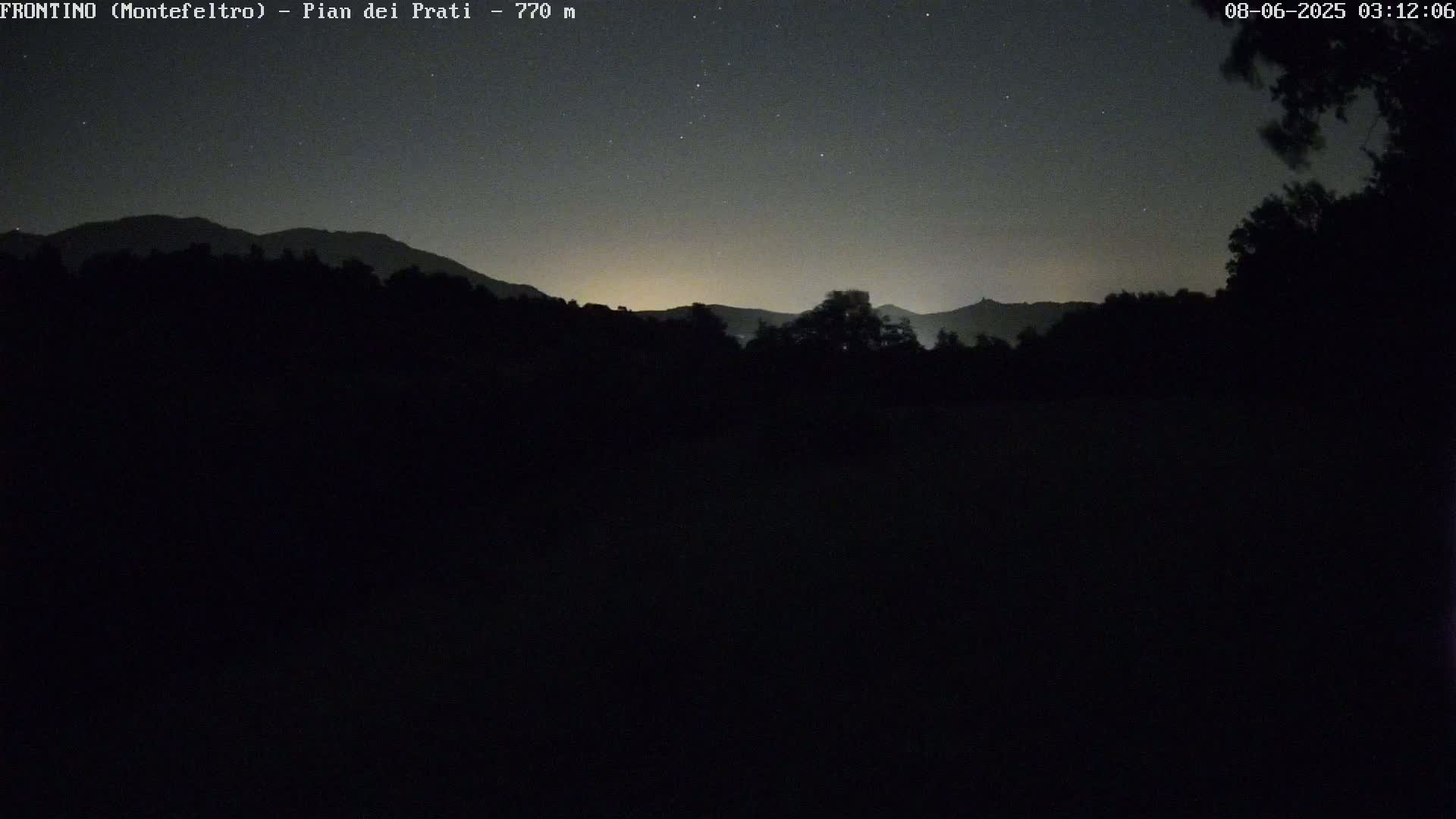 Pian dei Prati, Mount Carpegna Live Cam - Carpegna, Marche, Italy