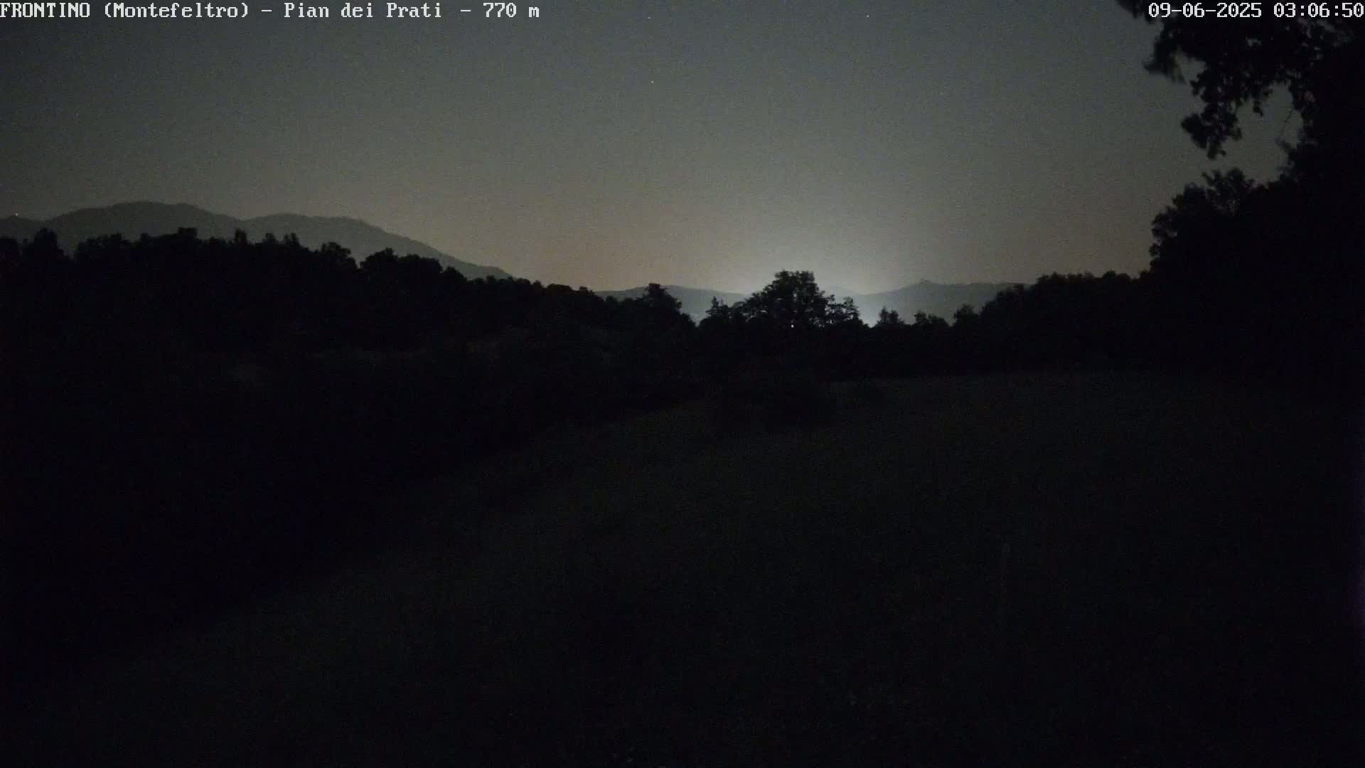 Pian dei Prati, Mount Carpegna Live Cam - Carpegna, Marche, Italy