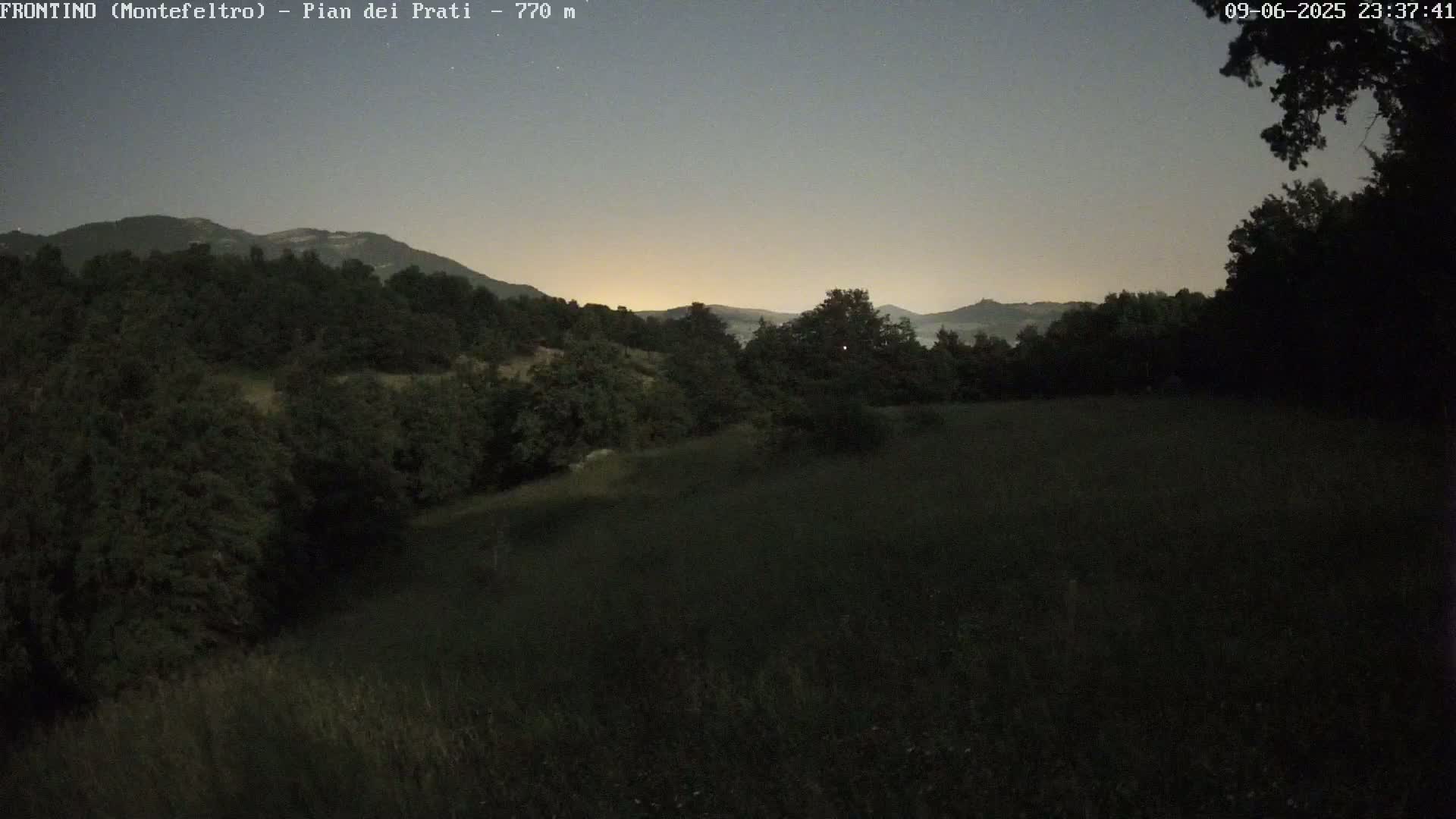 Pian dei Prati, Mount Carpegna Live Cam - Carpegna, Marche, Italy