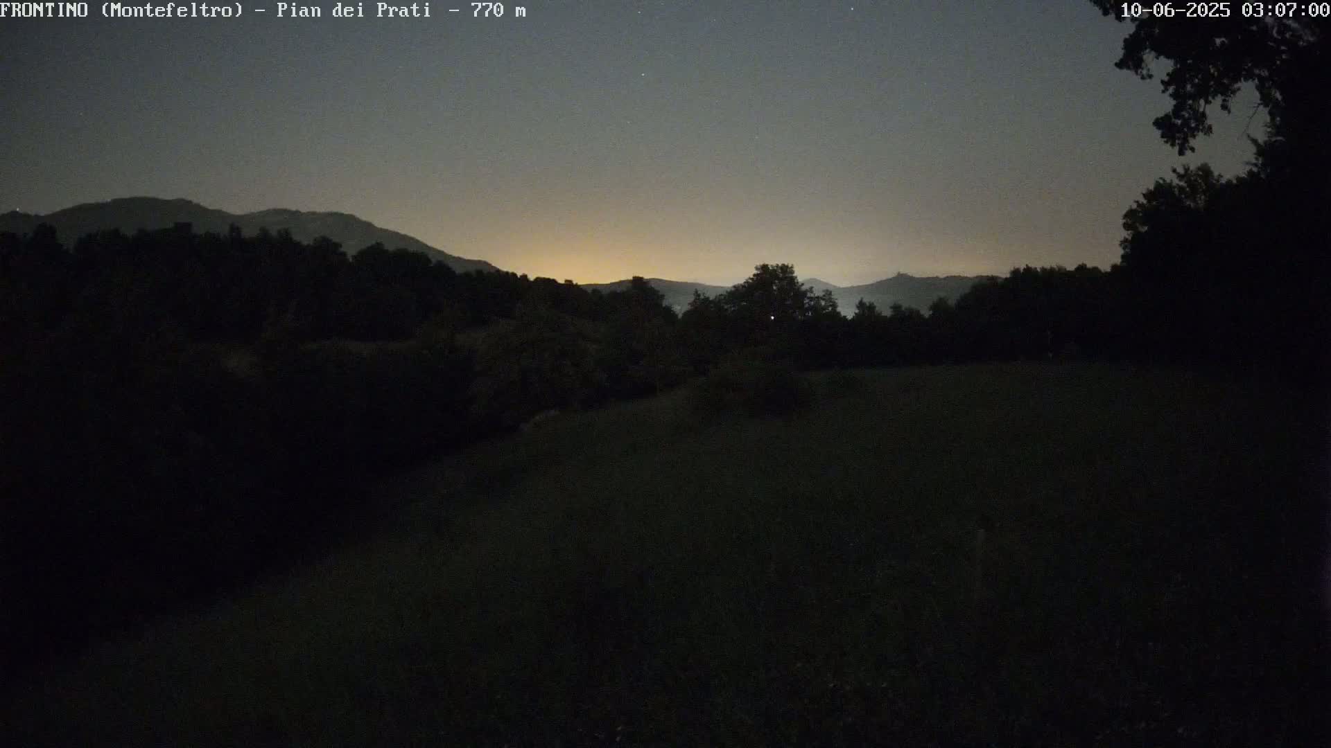 Pian dei Prati, Mount Carpegna Live Cam - Carpegna, Marche, Italy