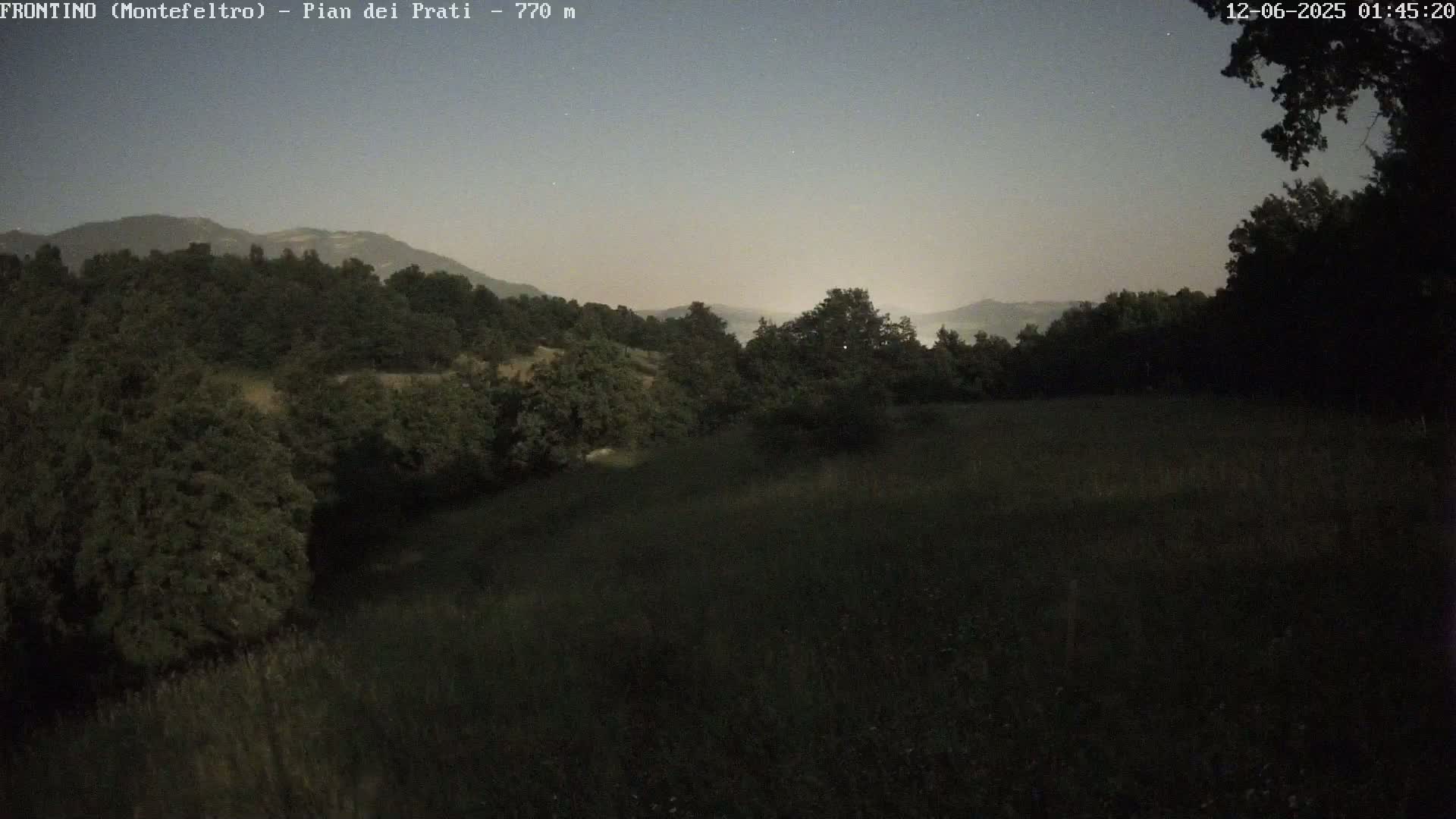 Pian dei Prati, Mount Carpegna Live Cam - Carpegna, Marche, Italy