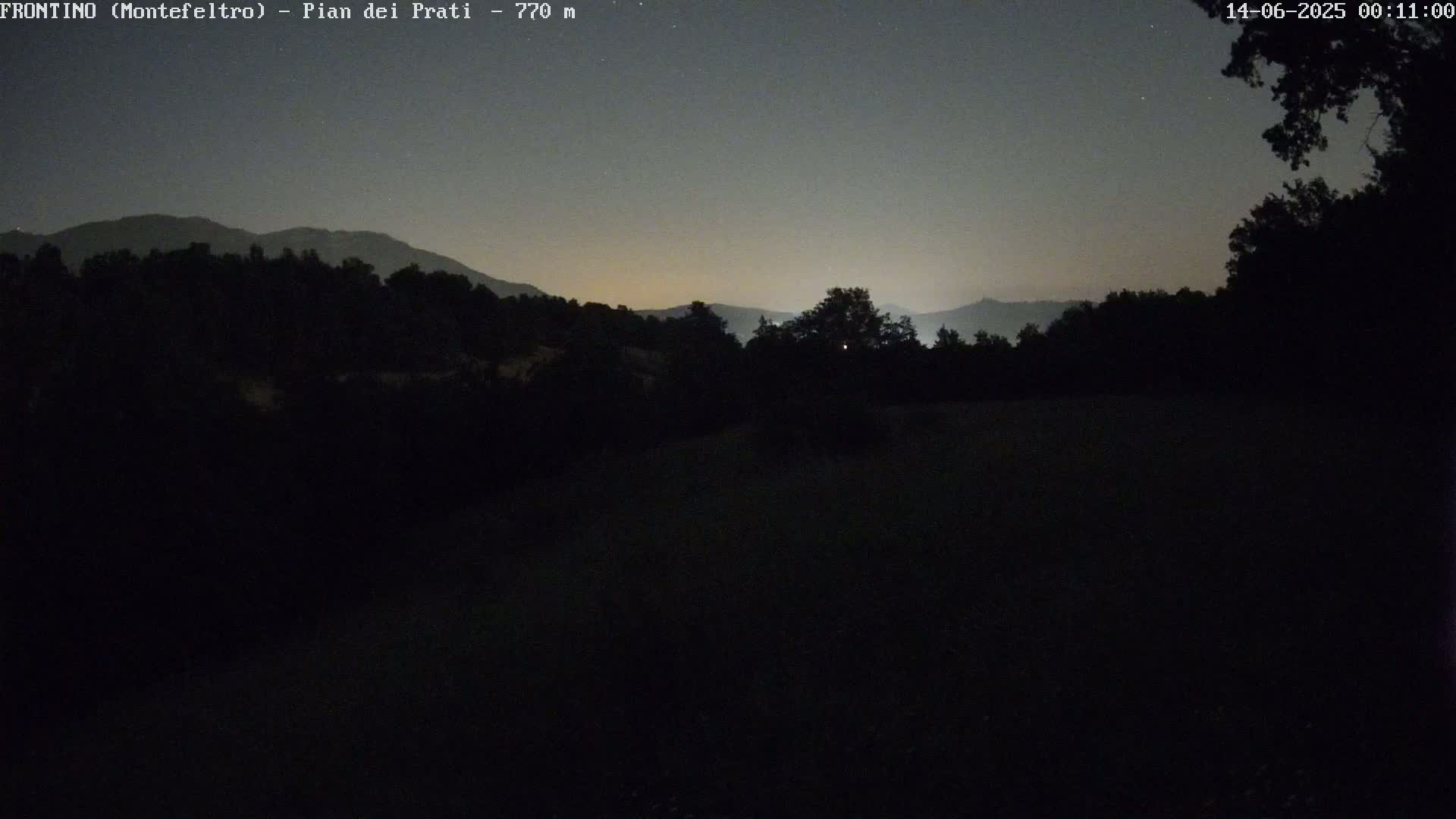 Pian dei Prati, Mount Carpegna Live Cam - Carpegna, Marche, Italy