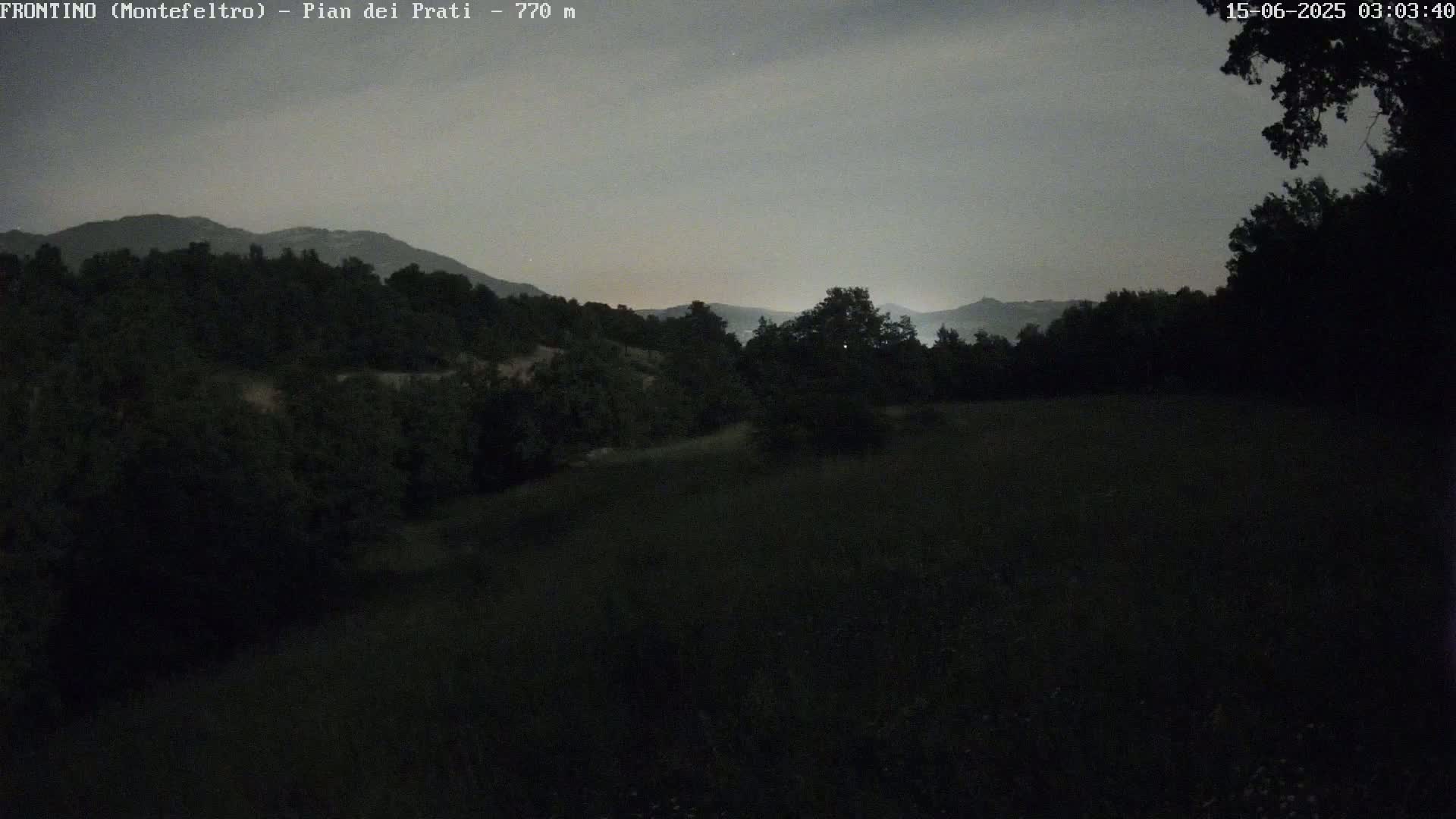 Pian dei Prati, Mount Carpegna Live Cam - Carpegna, Marche, Italy