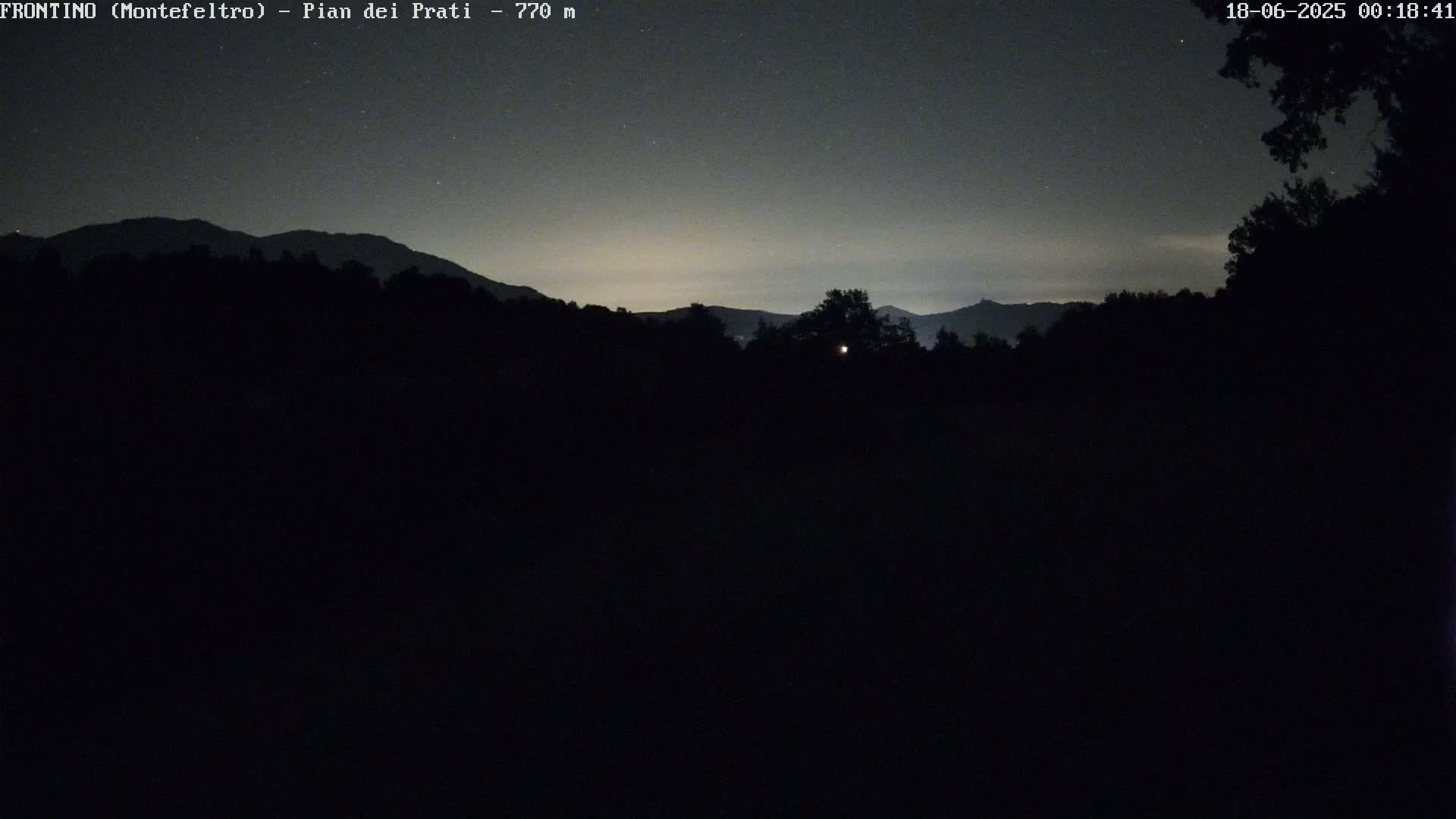 Pian dei Prati, Mount Carpegna Live Cam - Carpegna, Marche, Italy