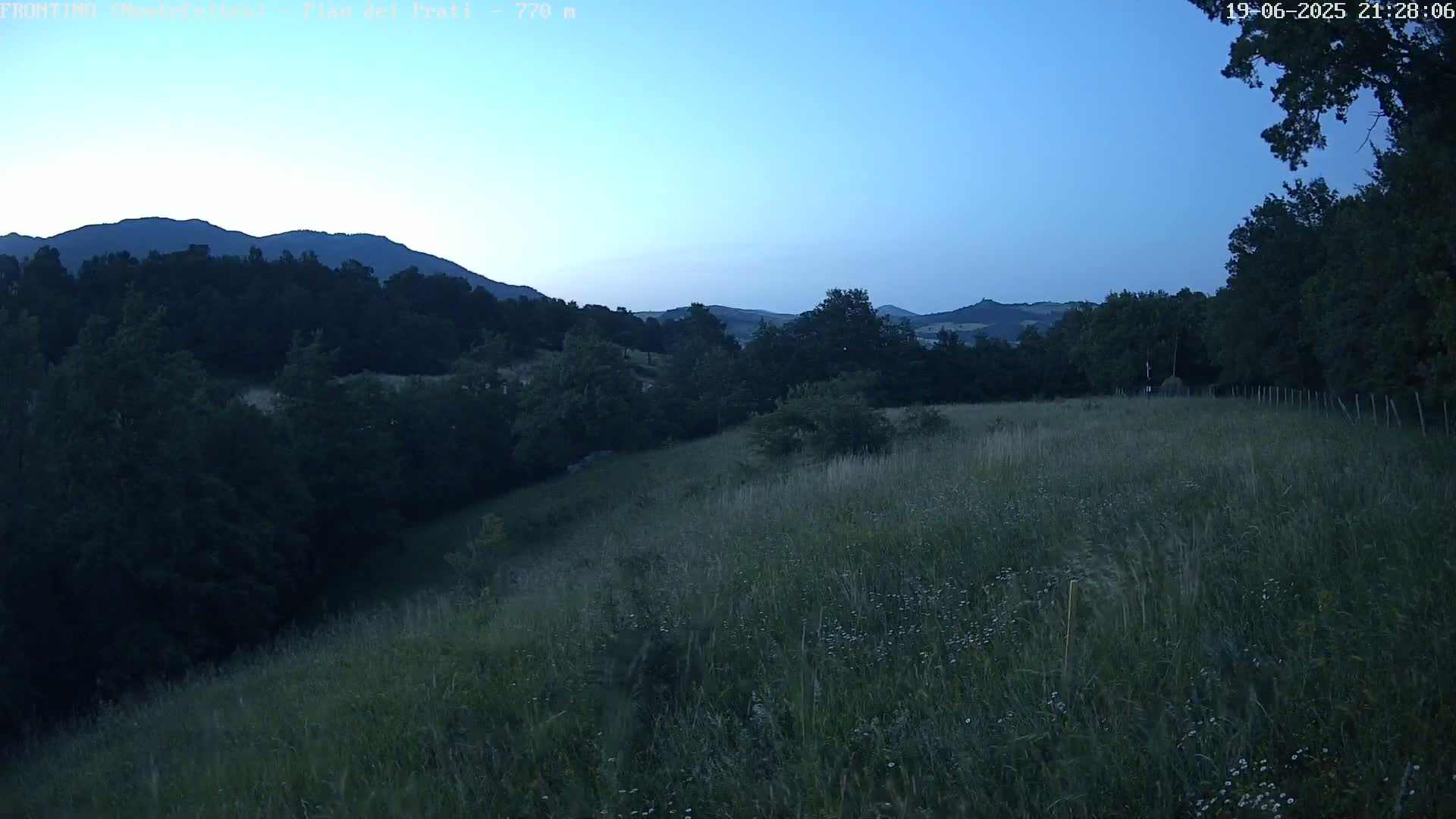 Pian dei Prati, Mount Carpegna Live Cam - Carpegna, Marche, Italy
