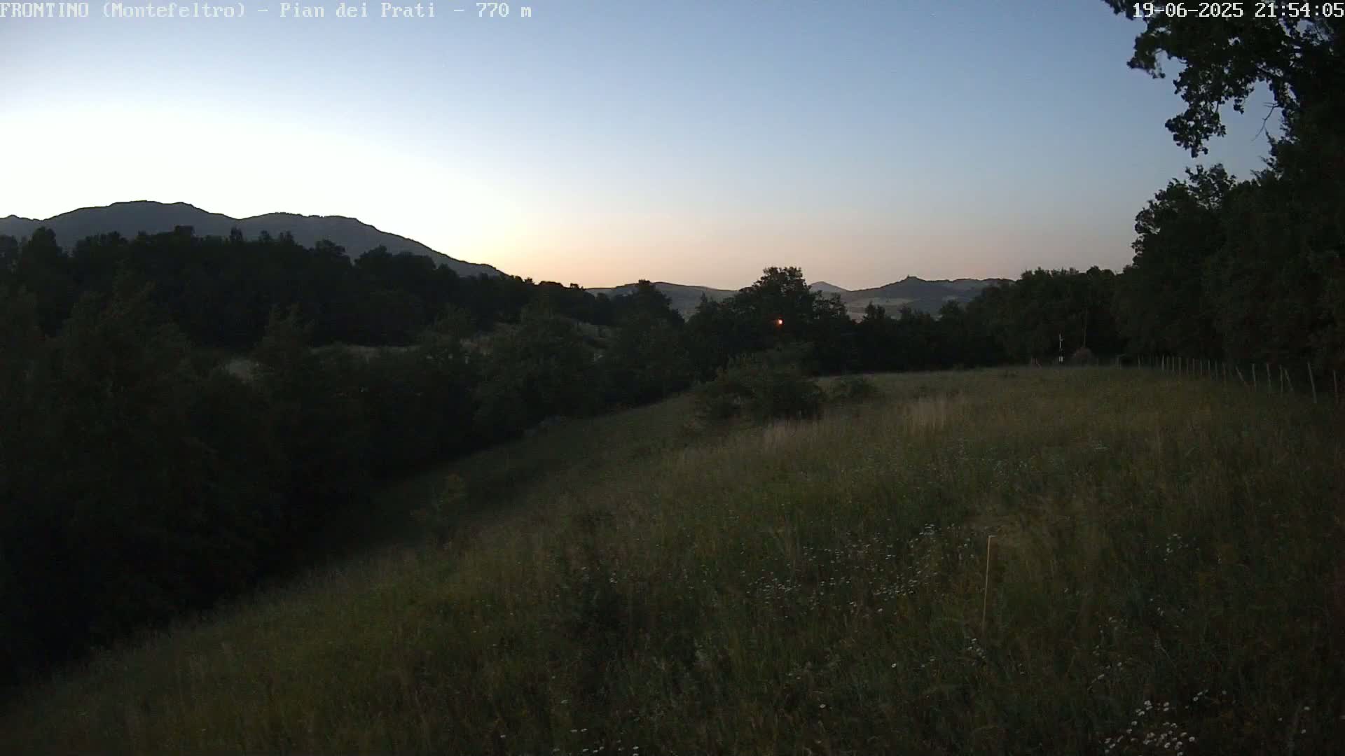 Pian dei Prati, Mount Carpegna Live Cam - Carpegna, Marche, Italy