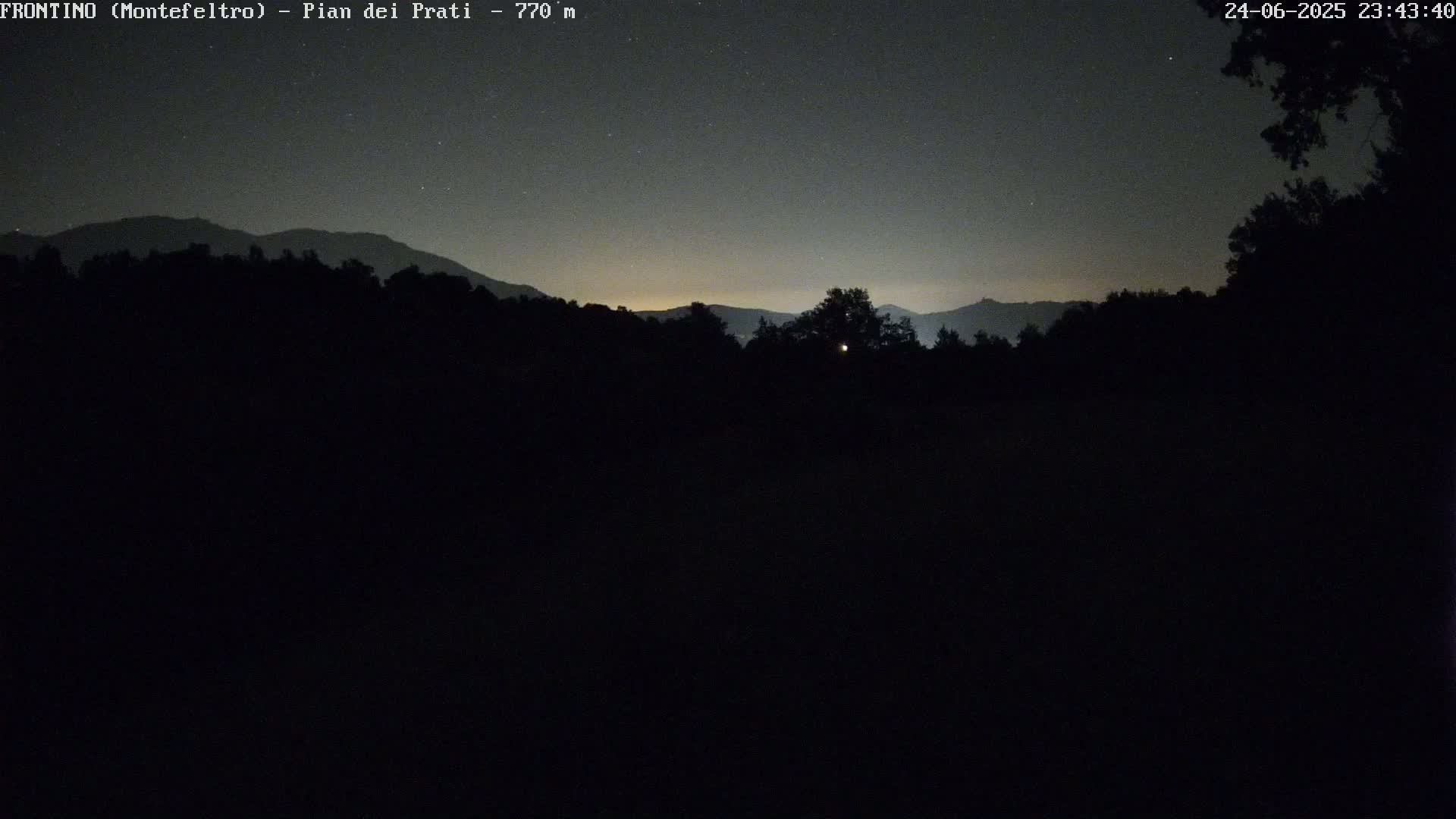Pian dei Prati, Mount Carpegna Live Cam - Carpegna, Marche, Italy