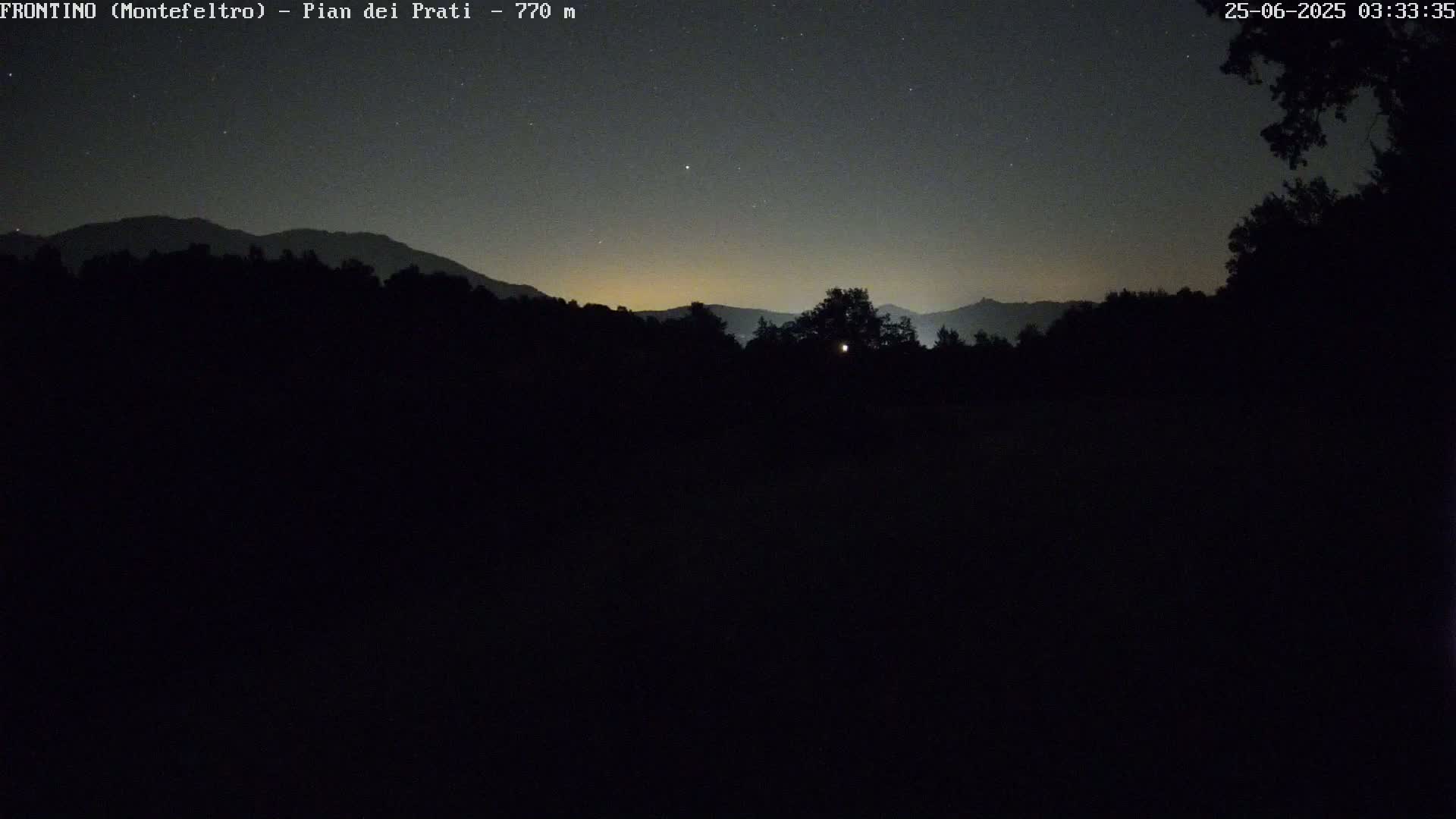 Pian dei Prati, Mount Carpegna Live Cam - Carpegna, Marche, Italy