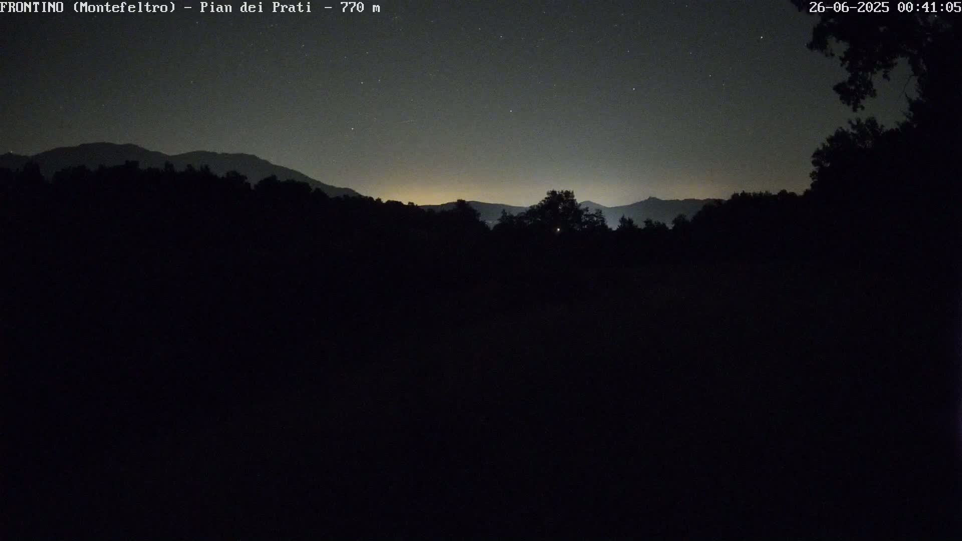 Pian dei Prati, Mount Carpegna Live Cam - Carpegna, Marche, Italy