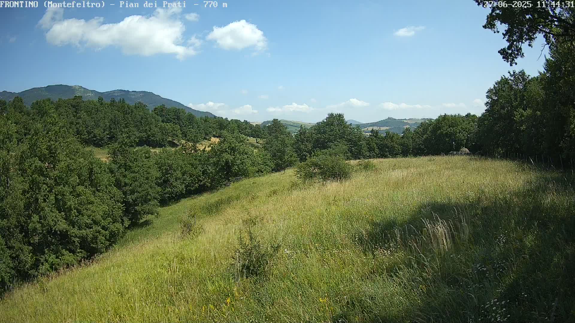 Pian dei Prati, Mount Carpegna Live Cam - Carpegna, Marche, Italy