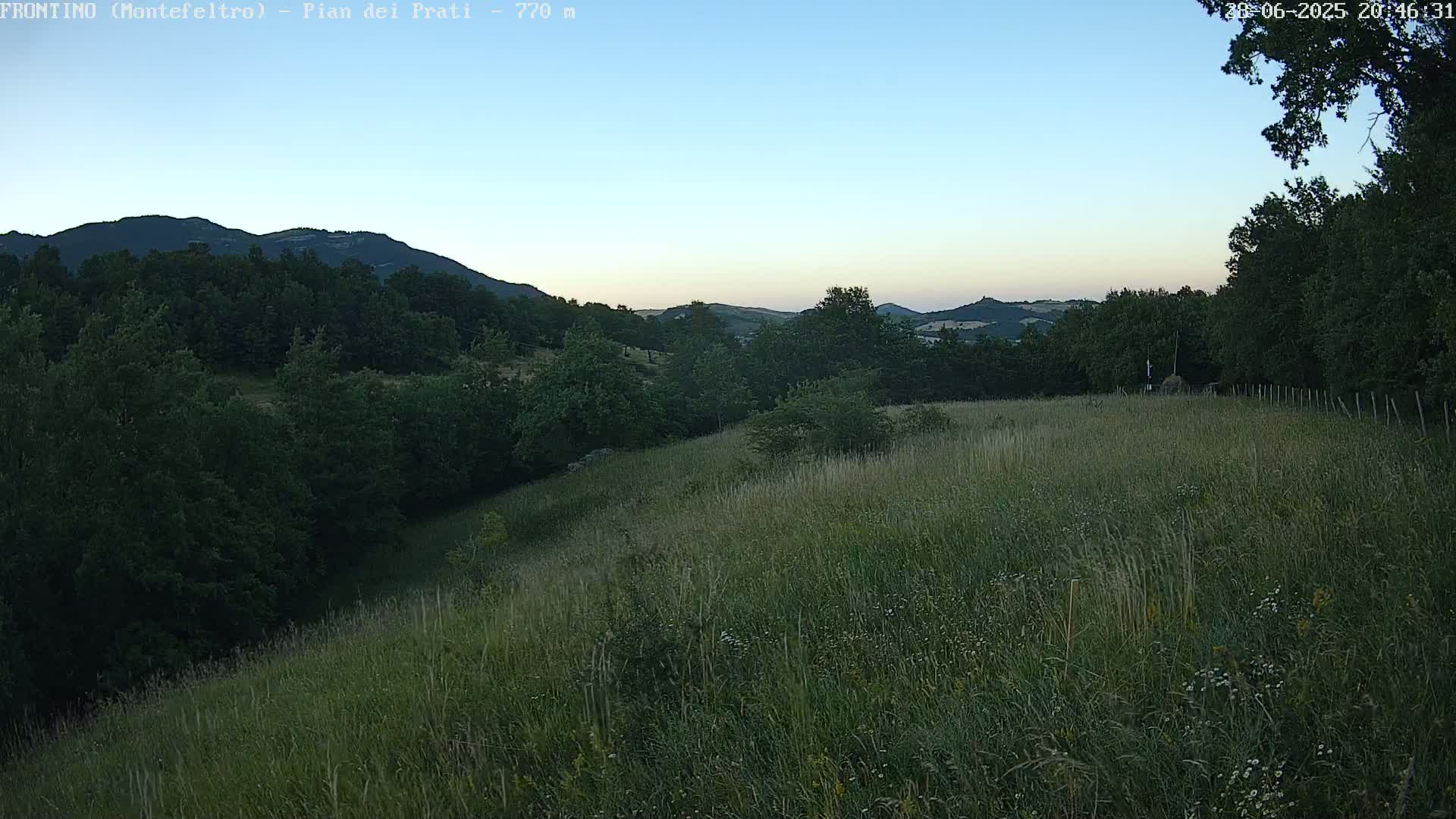 Pian dei Prati, Mount Carpegna Live Cam - Carpegna, Marche, Italy