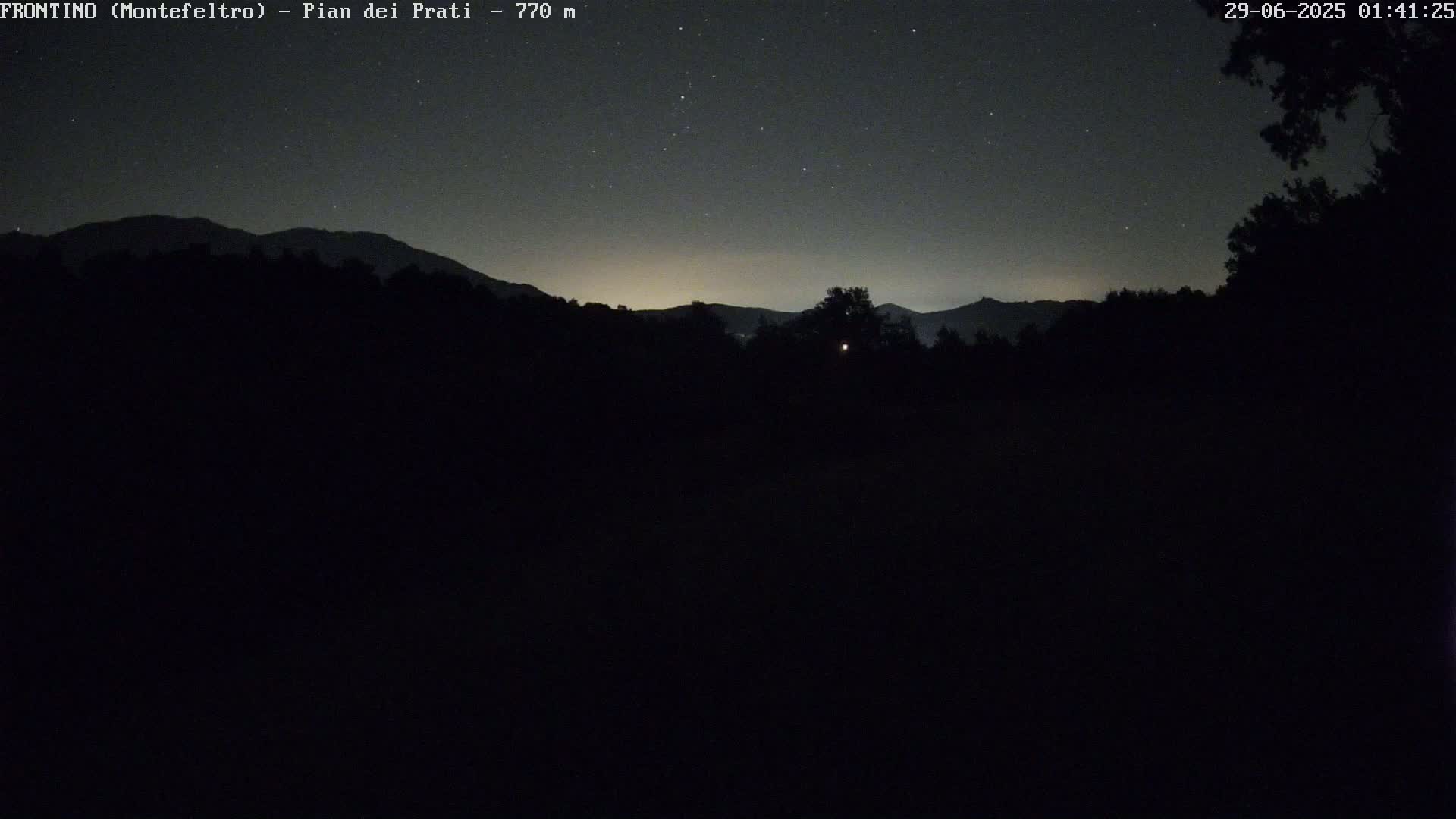 Pian dei Prati, Mount Carpegna Live Cam - Carpegna, Marche, Italy
