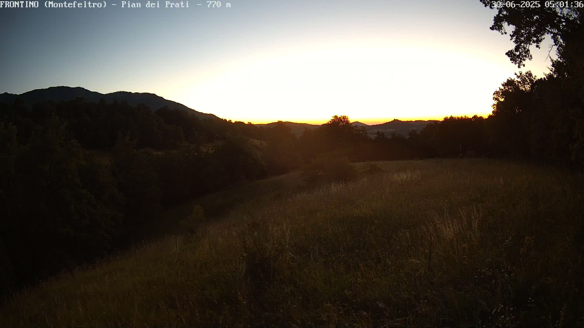 Pian dei Prati, Mount Carpegna Live Cam - Carpegna, Marche, Italy